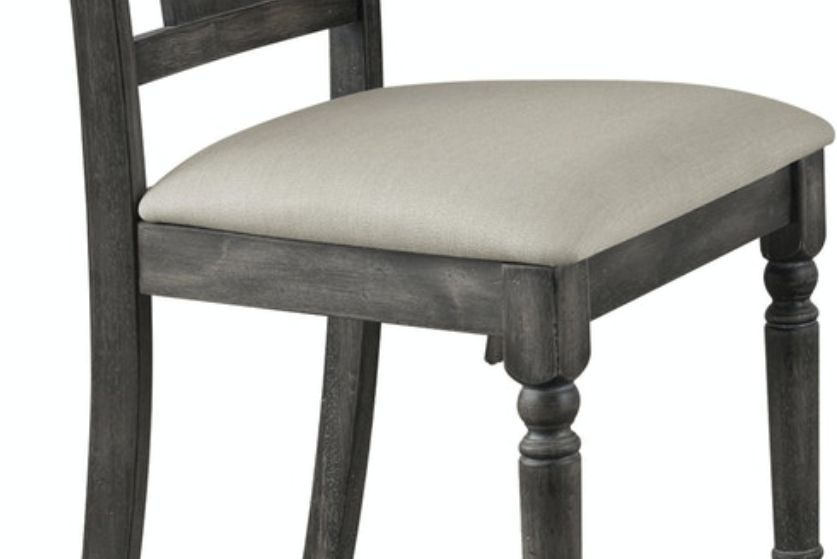 Wallace - Side Chair (Set of 2) - Tan / Weathered Gray - Best Buy Furniture