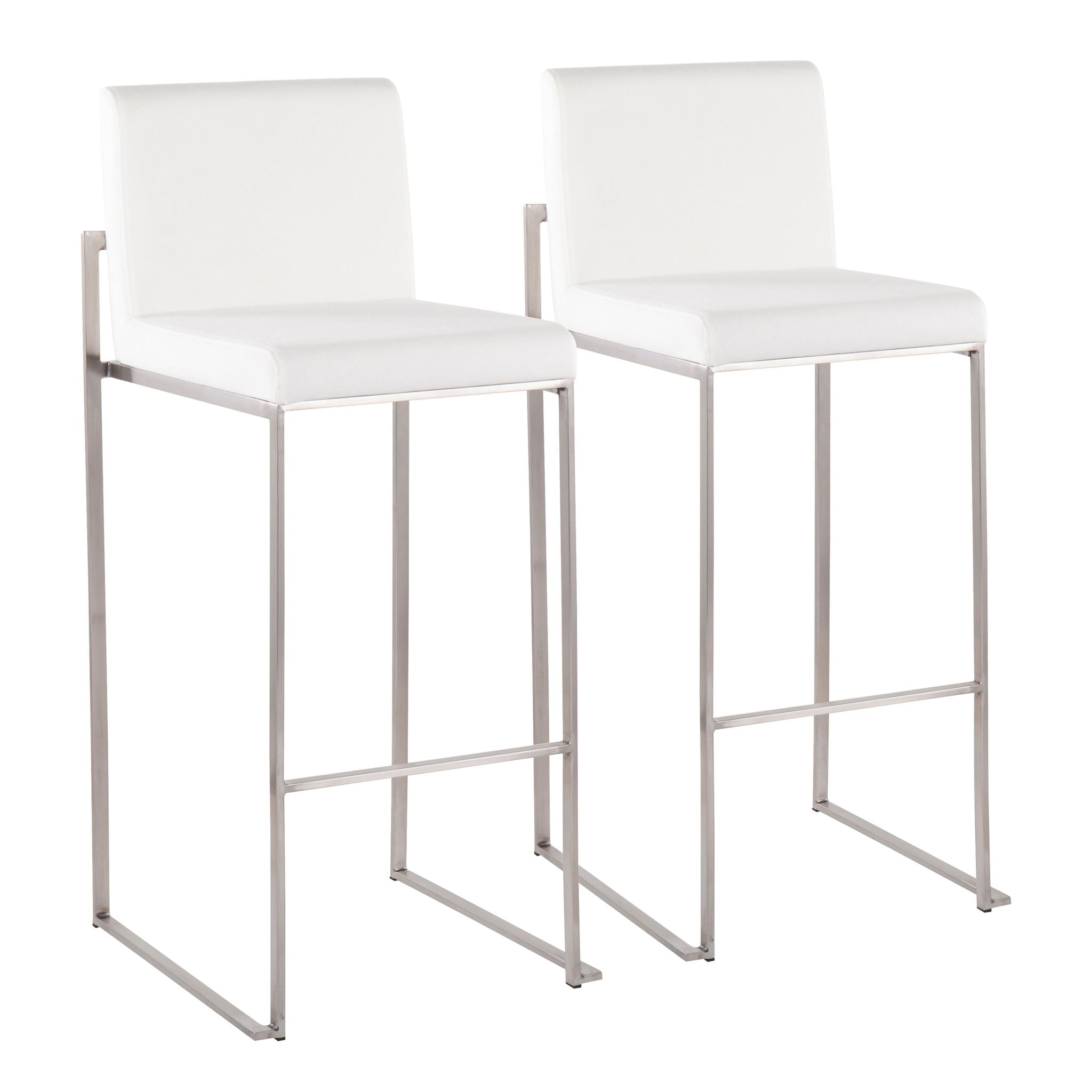 Fuji - Contemporary And Modern Elegance High Back Barstool - Best Buy Furniture