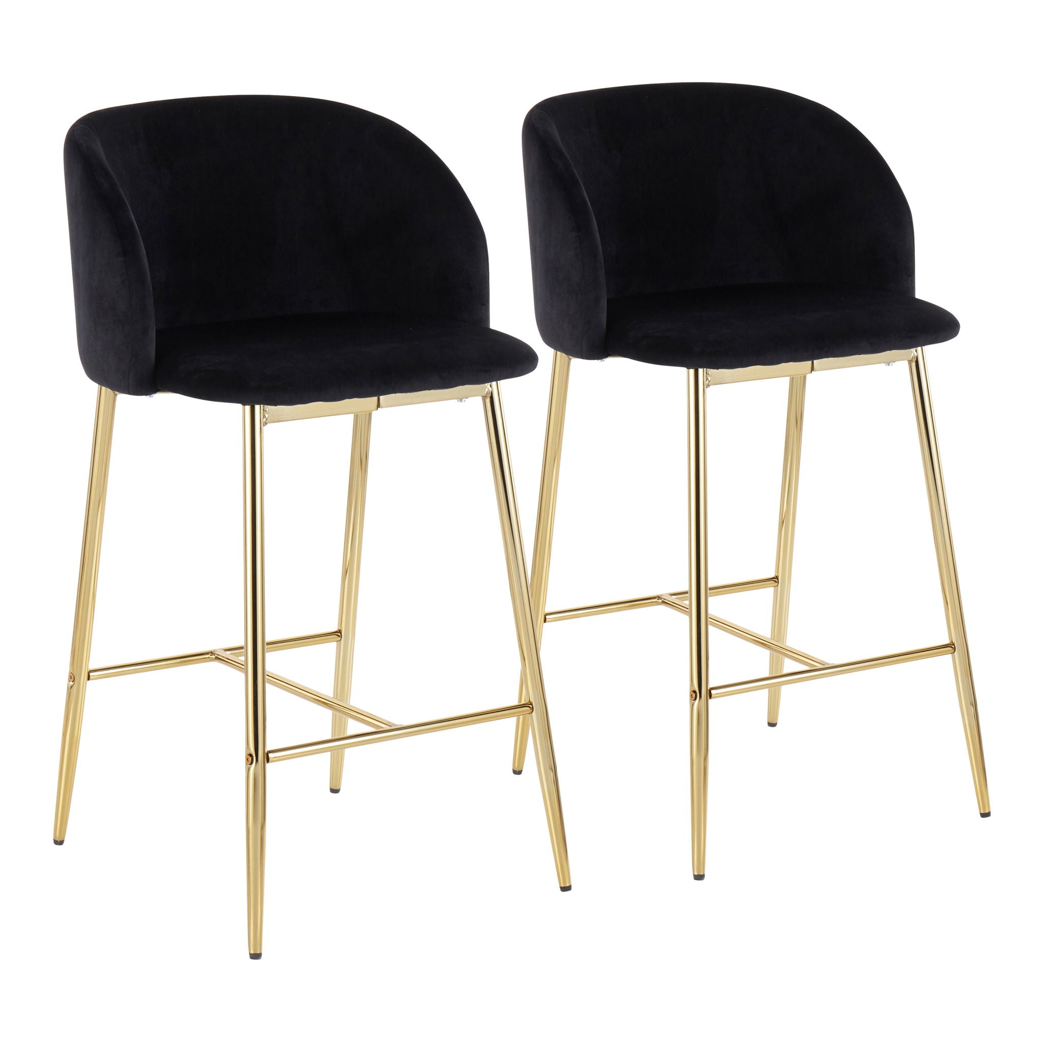 Fran - Contemporary Counter Stool (Set of 2) - Best Buy Furniture