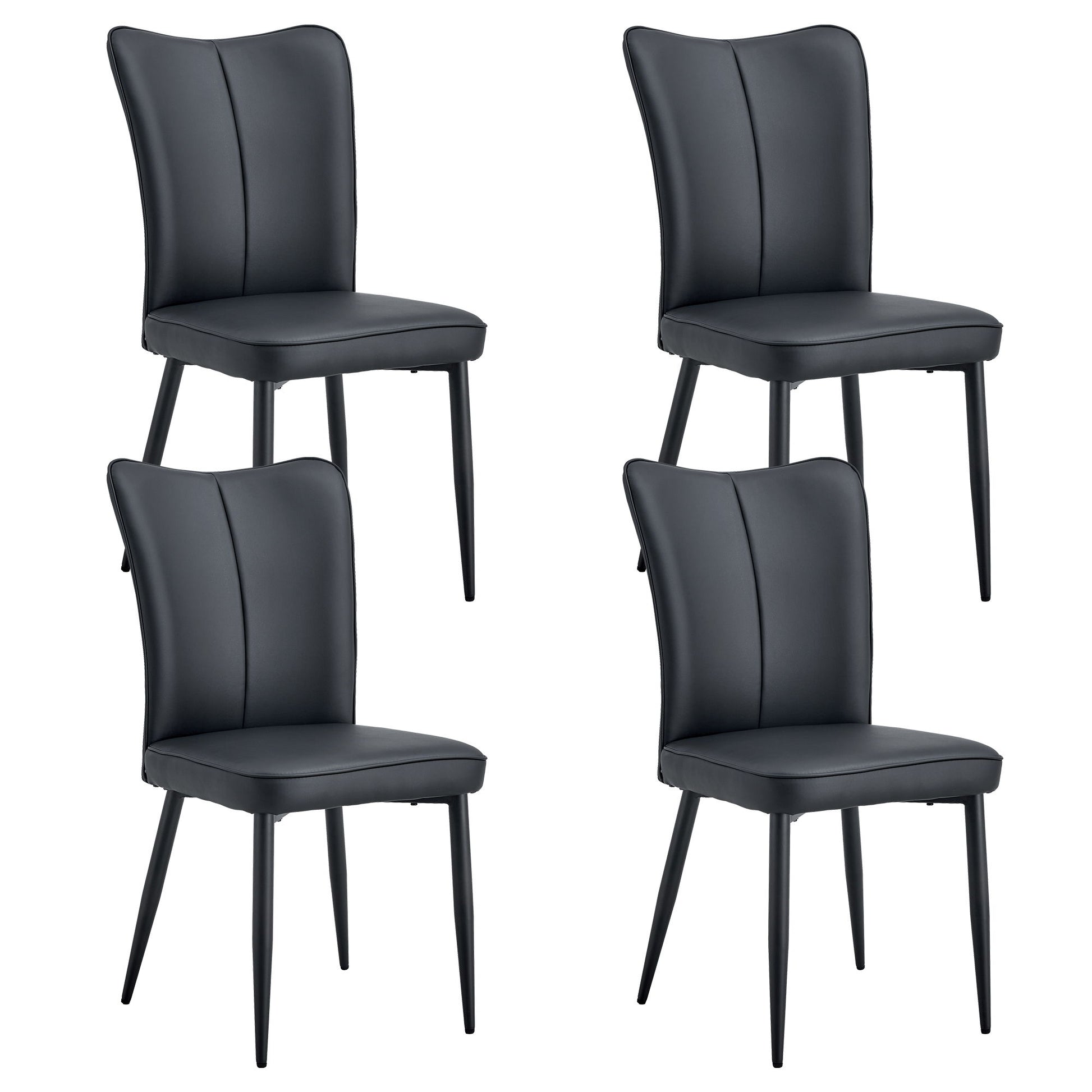 Minimalist Style Minimalist Dining Chairs With Metal Legs - Best Buy Furniture