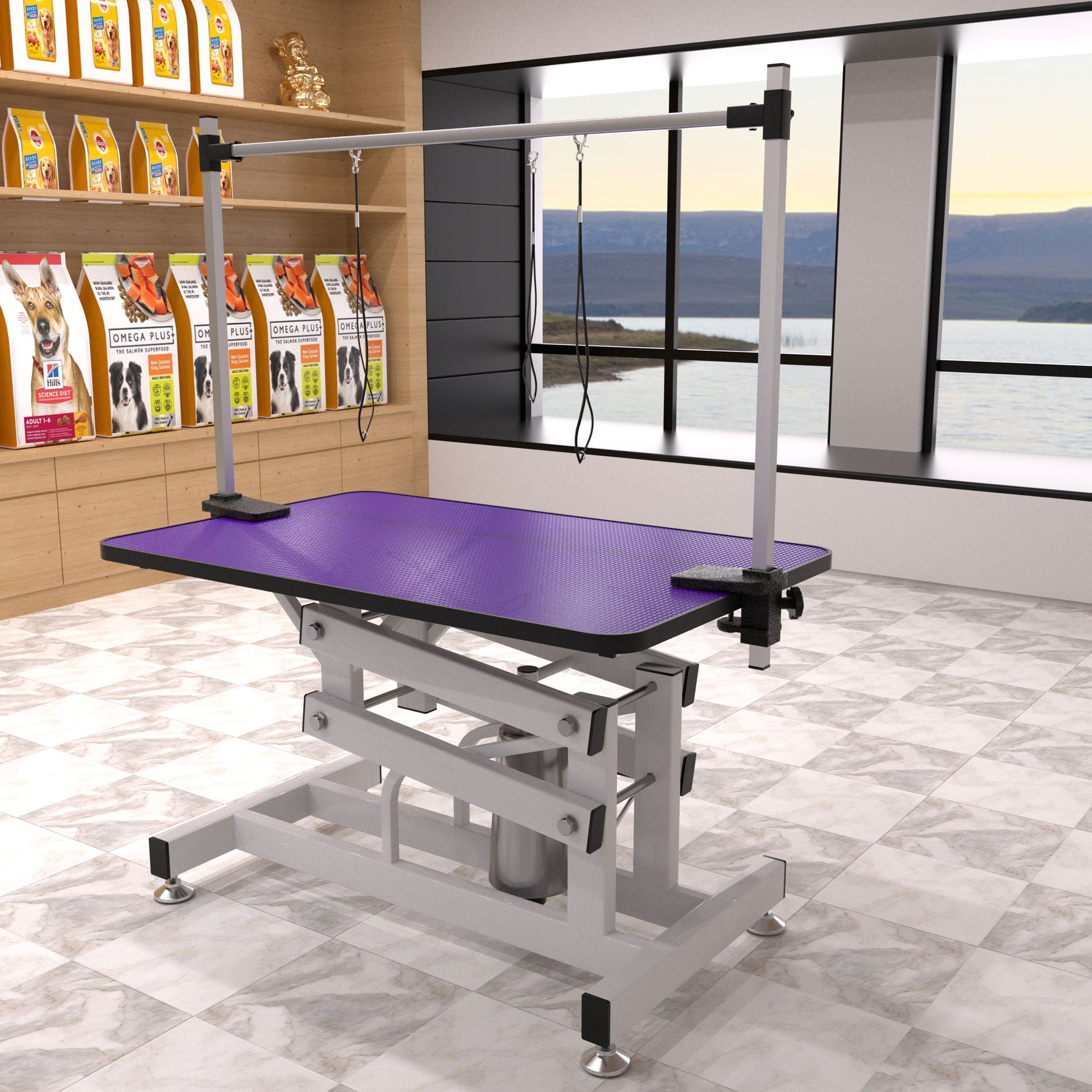 Hydraulic Pet Grooming Table With "H" Arm - Best Buy Furniture