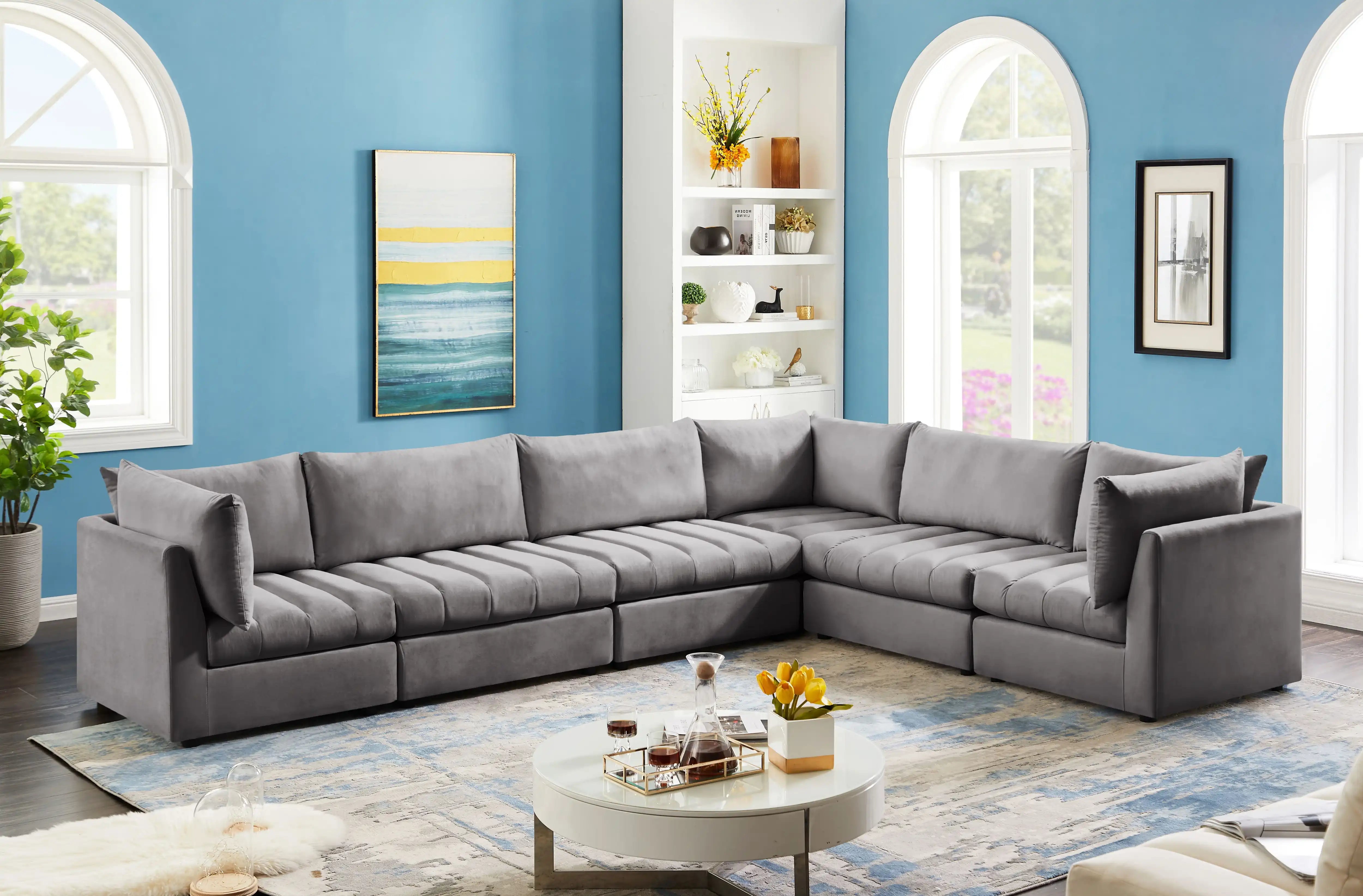 Jacob - 6 Pc. Modular Sectional - Best Buy Furniture