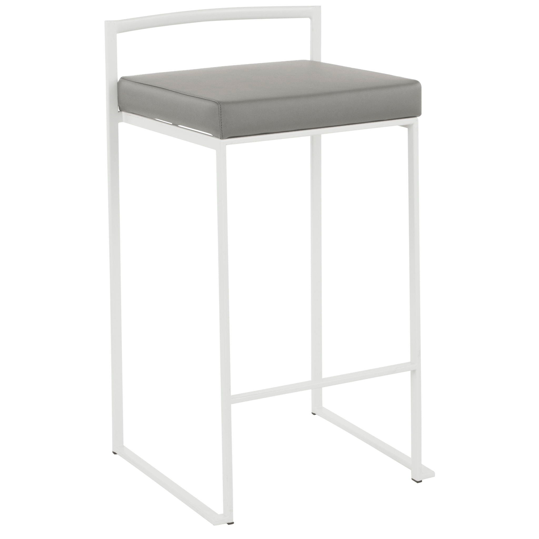 Fuji - Simple Elegance, Contemporary Stackable Counter Stool - Best Buy Furniture