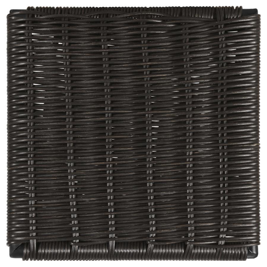 Mckinley - Faux Rattan Metal Chair (Set of 2) - Best Buy Furniture