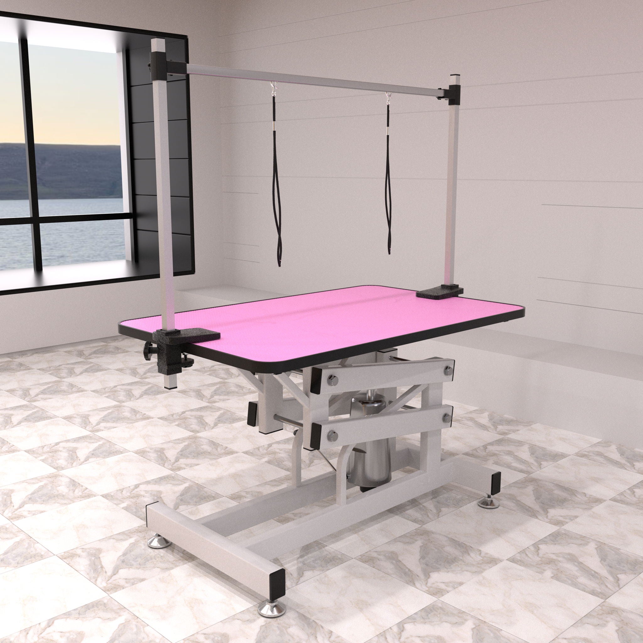 Hydraulic Pet Grooming Table With "H" Arm - Best Buy Furniture
