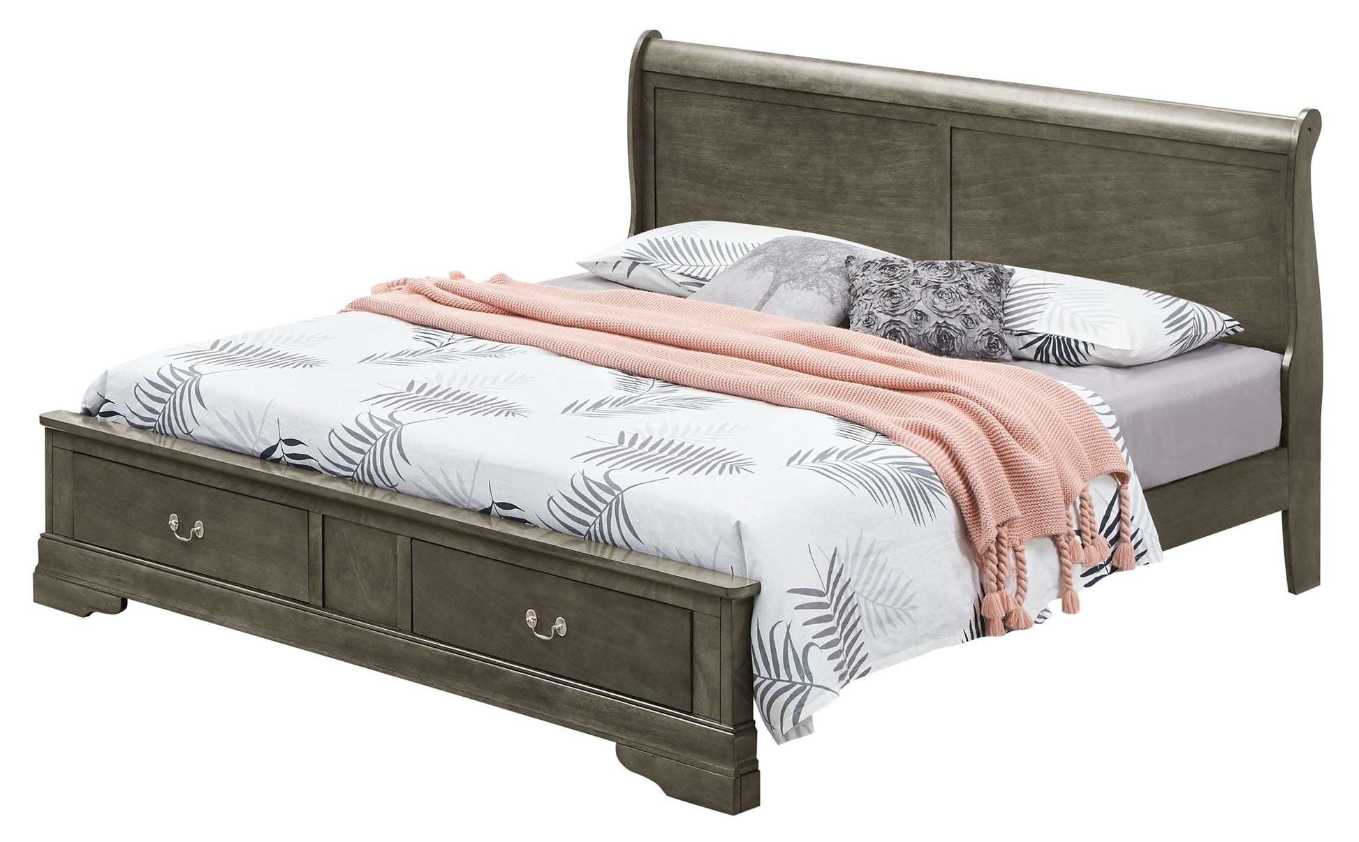 Louis Phillipe - Storage Bed - Best Buy Furniture