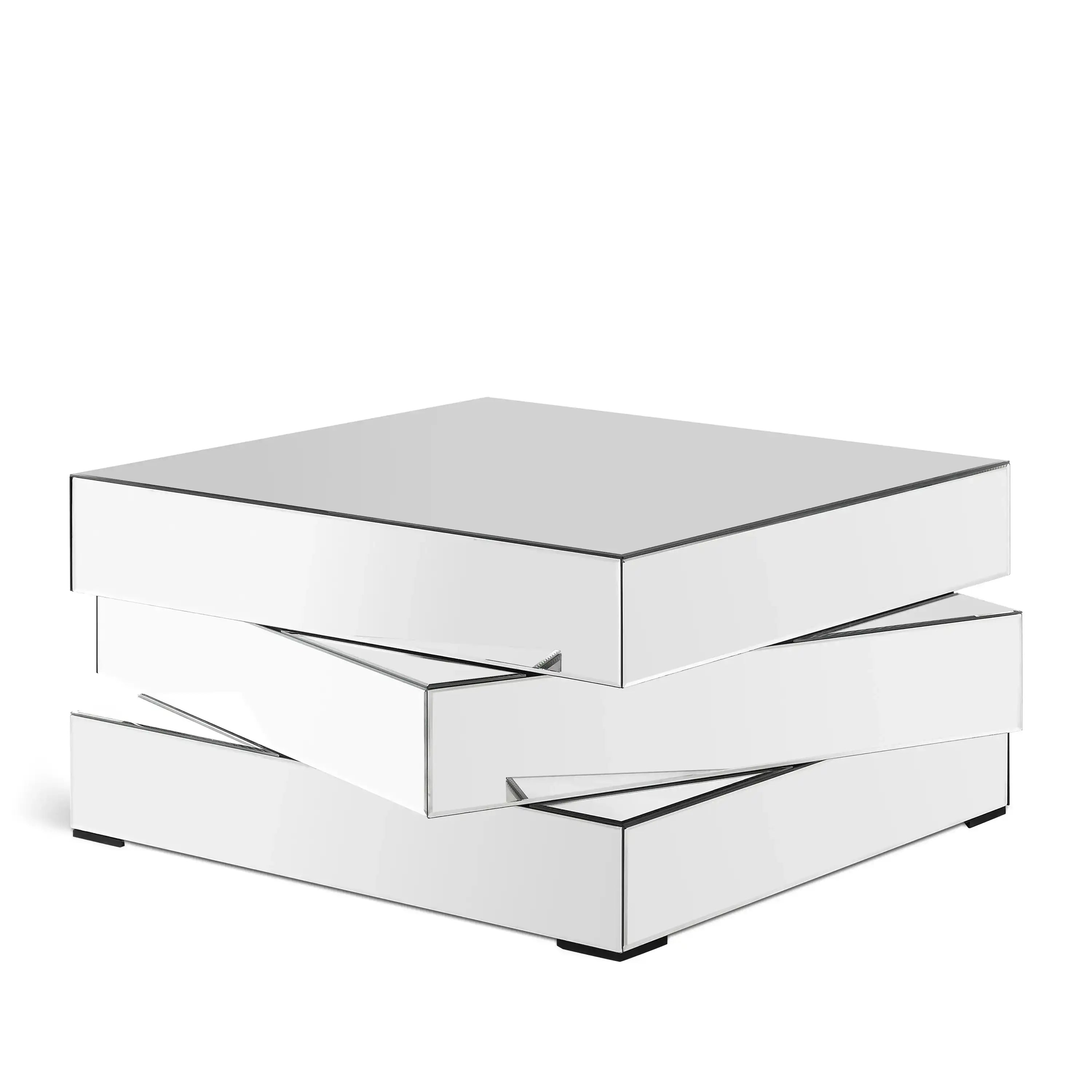 Haven - Coffee Table - Pearl Silver - Best Buy Furniture