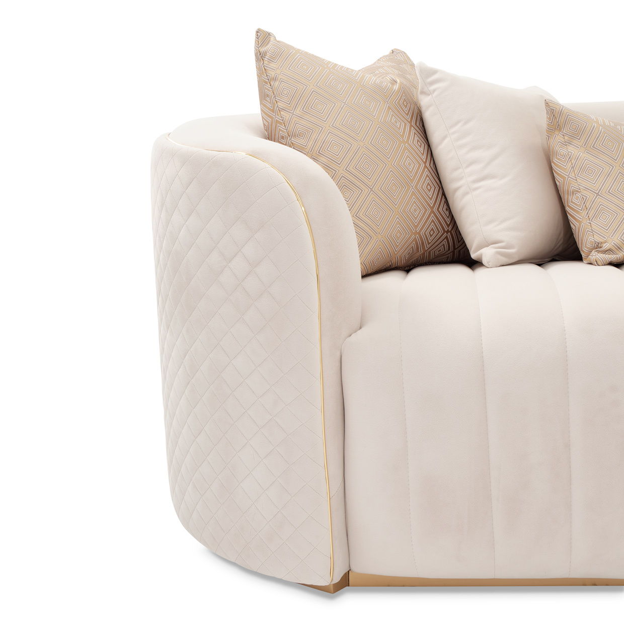 Ariana - Velvet Loveseat - Best Buy Furniture