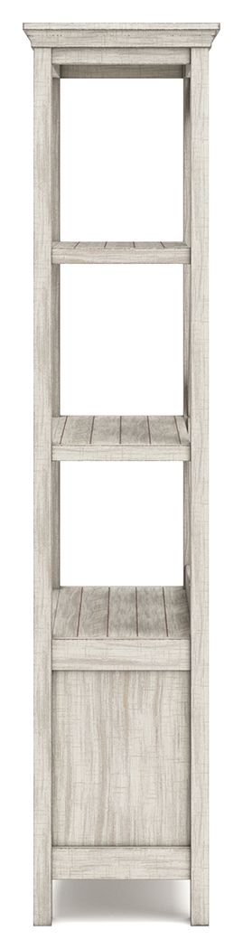 Carynhurst - Large Bookcase - Whitewash - Best Buy Furniture