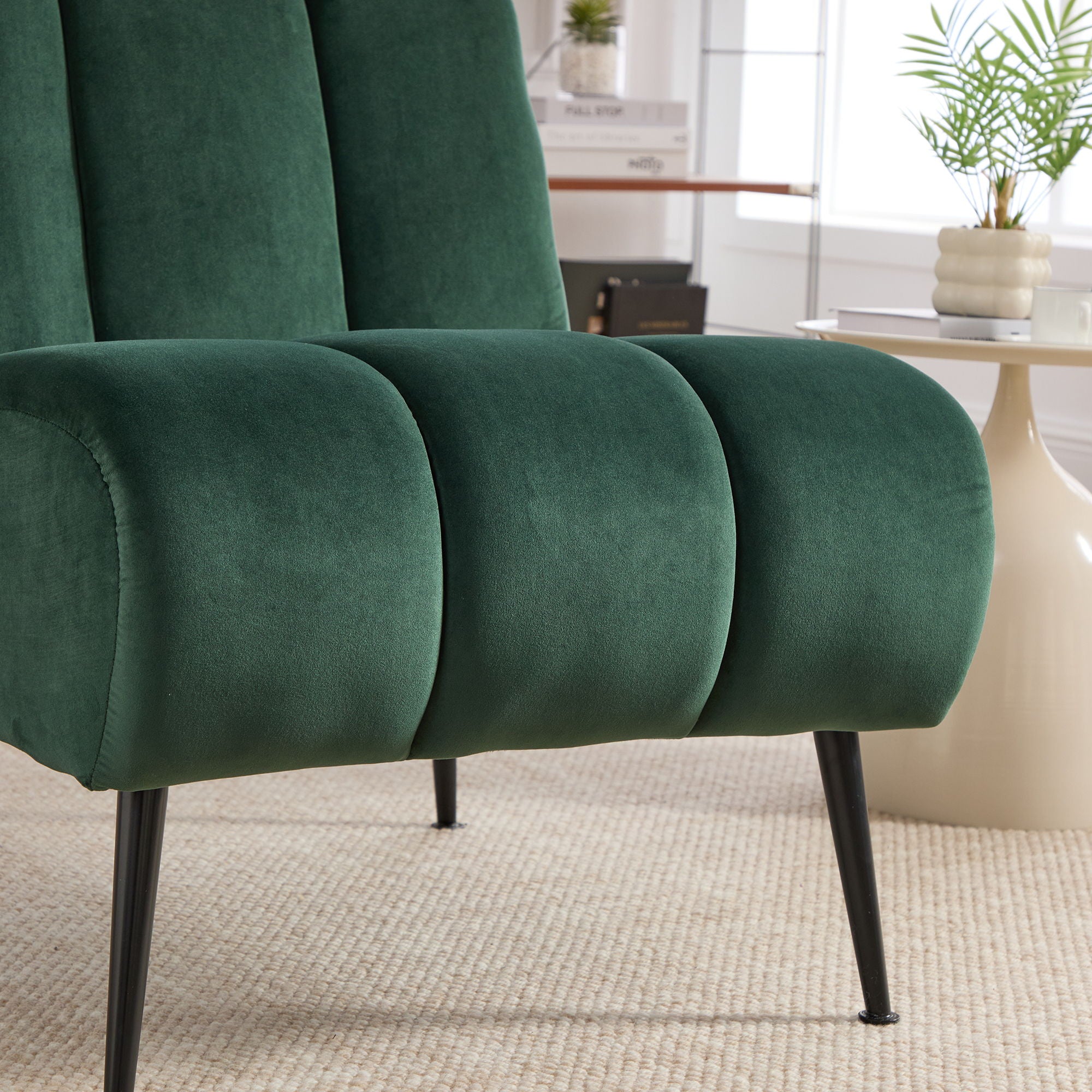 Upholstered Armless Chair For Living Room - Best Buy Furniture