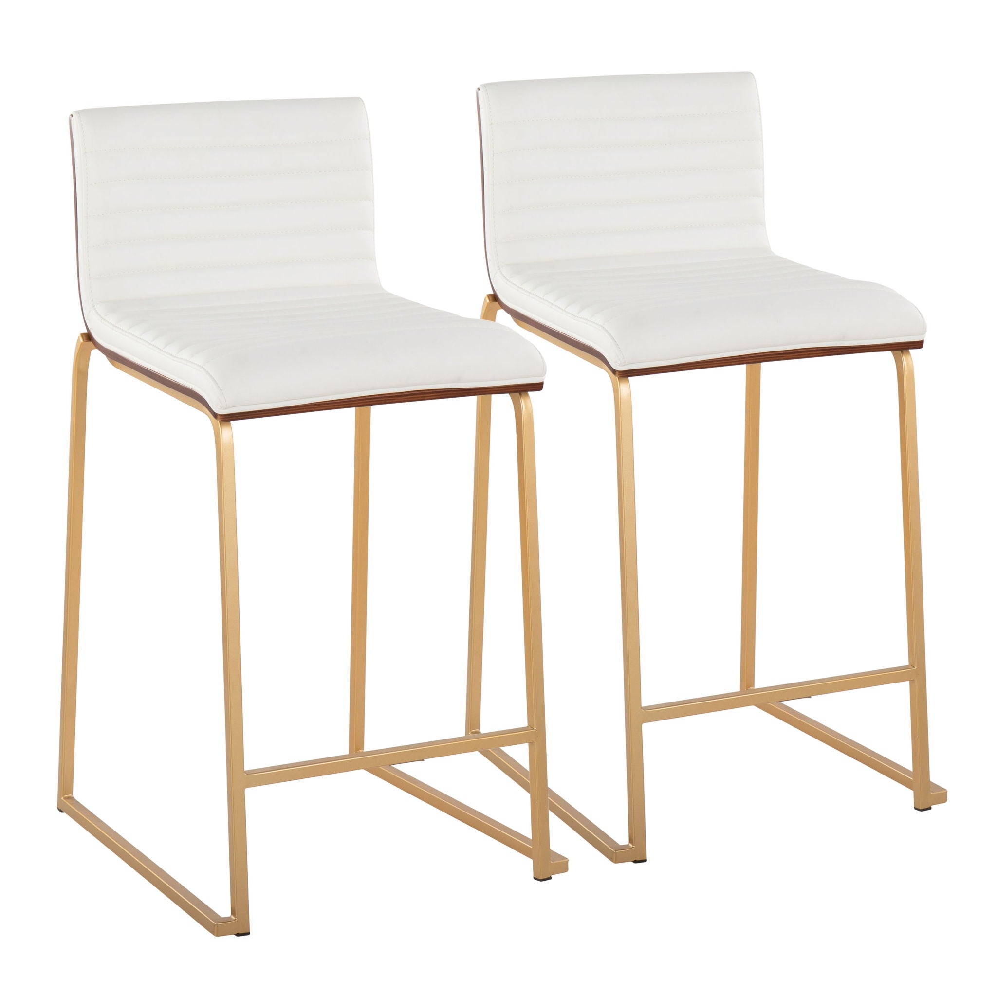 Mason Mara - Contemporary Design Fixed Height Counter Stool (Set of 2) - Best Buy Furniture