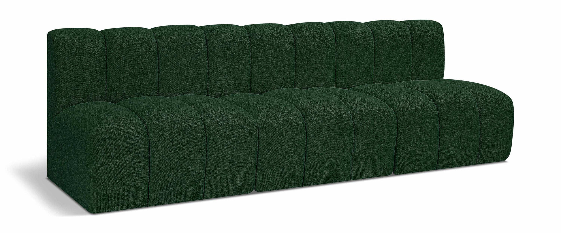 Arc - Boucle Fabric 3 Seats Modular Sofa - Best Buy Furniture