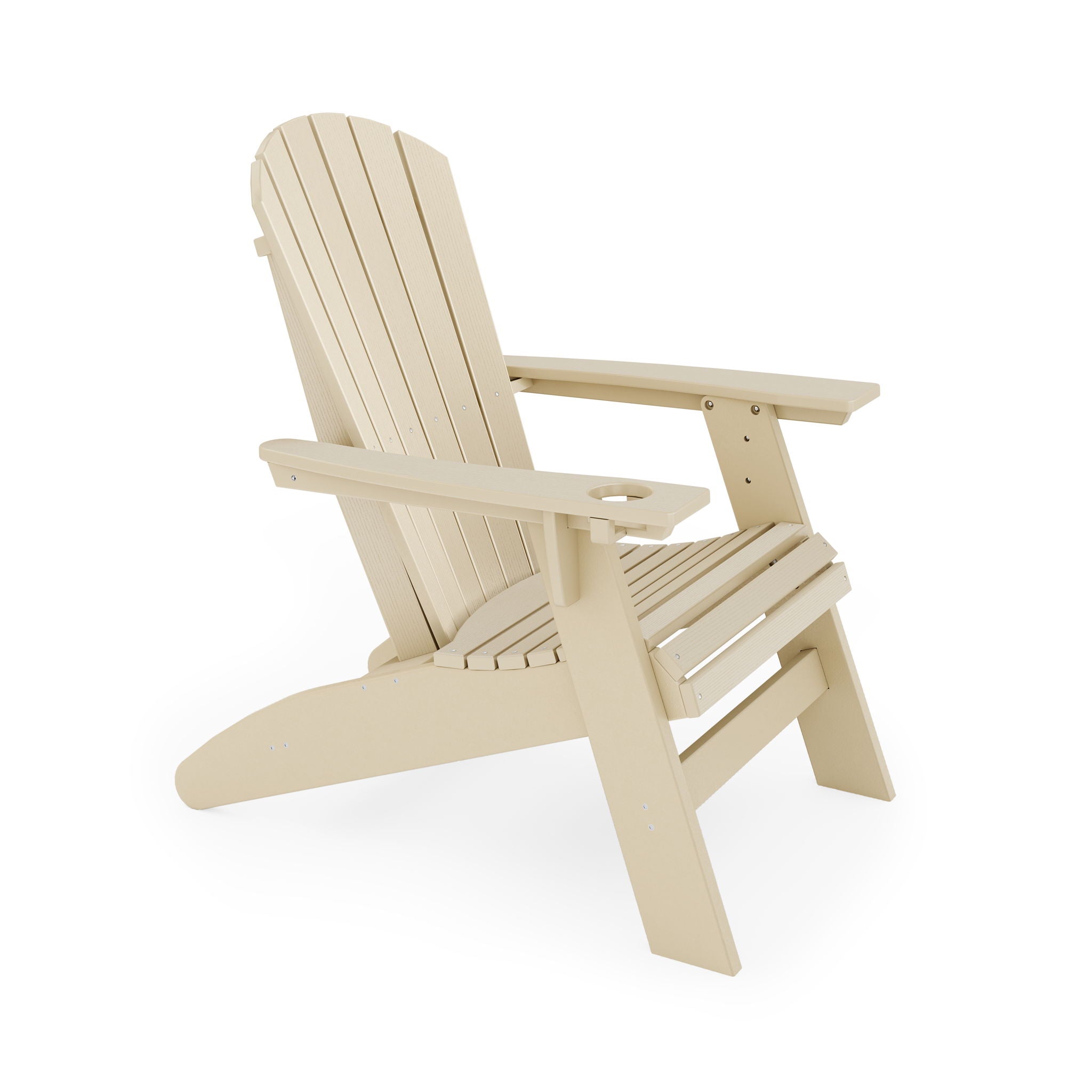 Adirondack Chair Sturdy HDPE Poly Lumber For Poolside, Patio, And Garden Relaxation - Best Buy Furniture