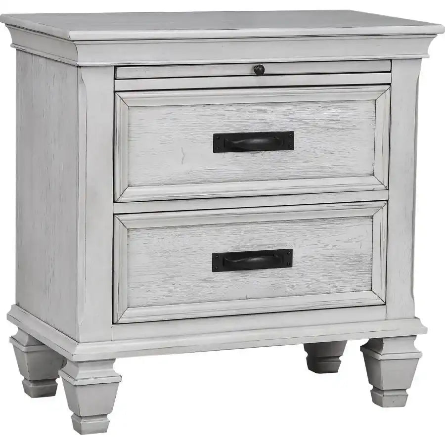 Franco - 2-Drawer Nightstand - Best Buy Furniture