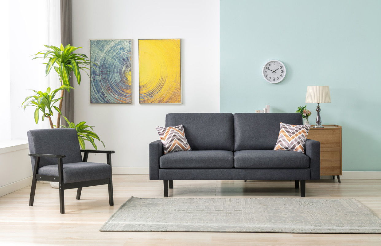 Bahamas - Sofa Set With 2 Throw Pillows - Best Buy Furniture