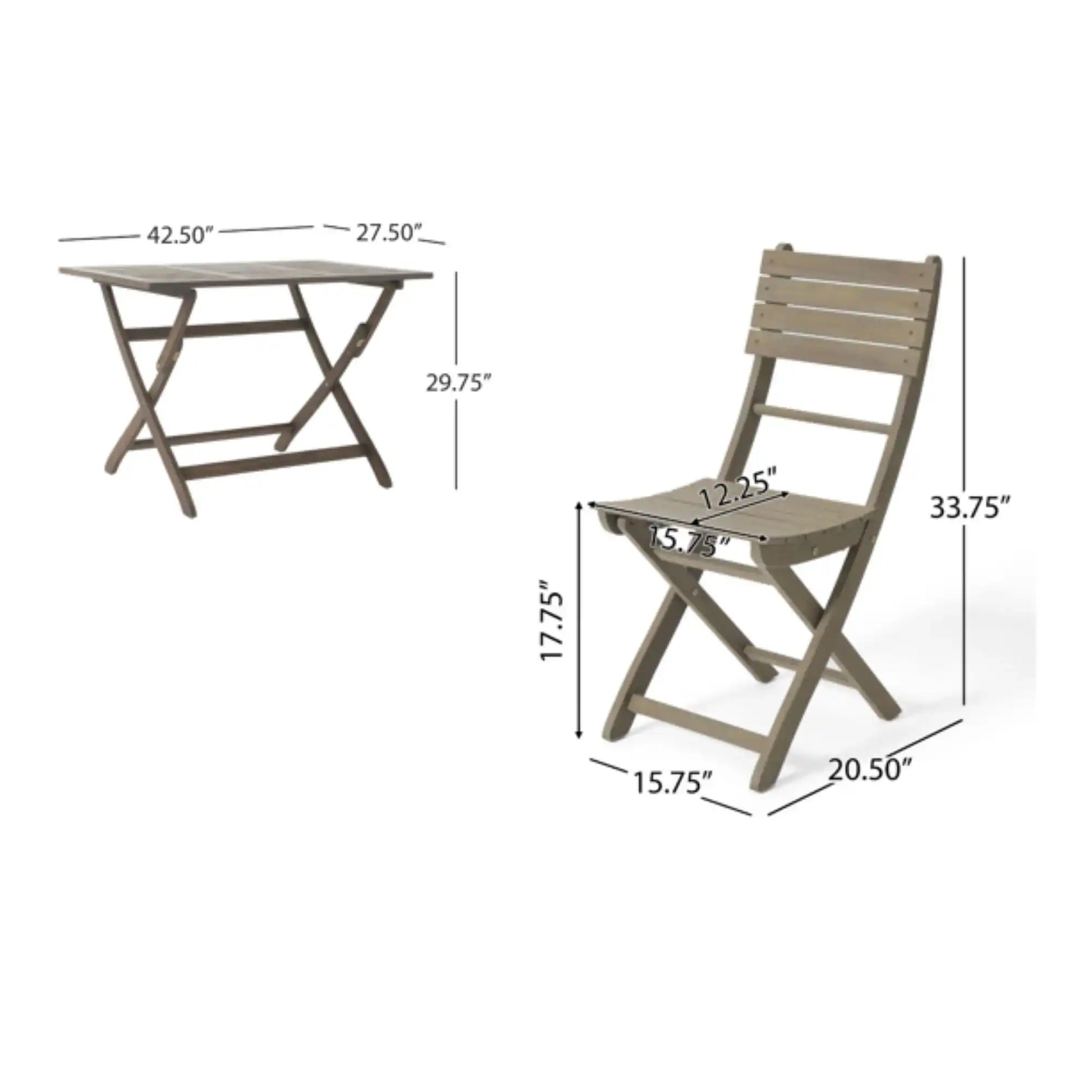 Positano - Foldable Dining Set - Best Buy Furniture