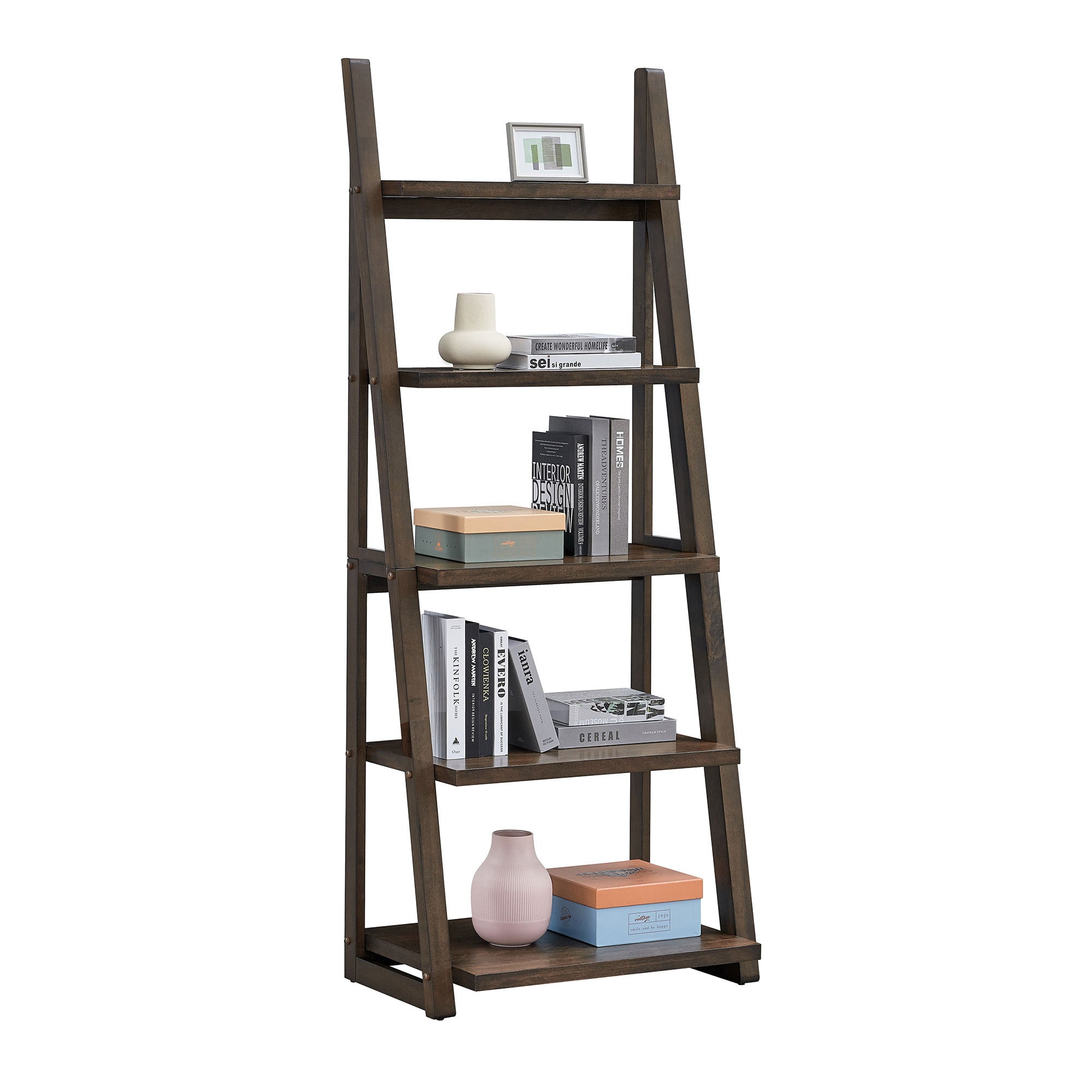 5-Tier Shelves,Bookshelf, Storage Rack - Best Buy Furniture