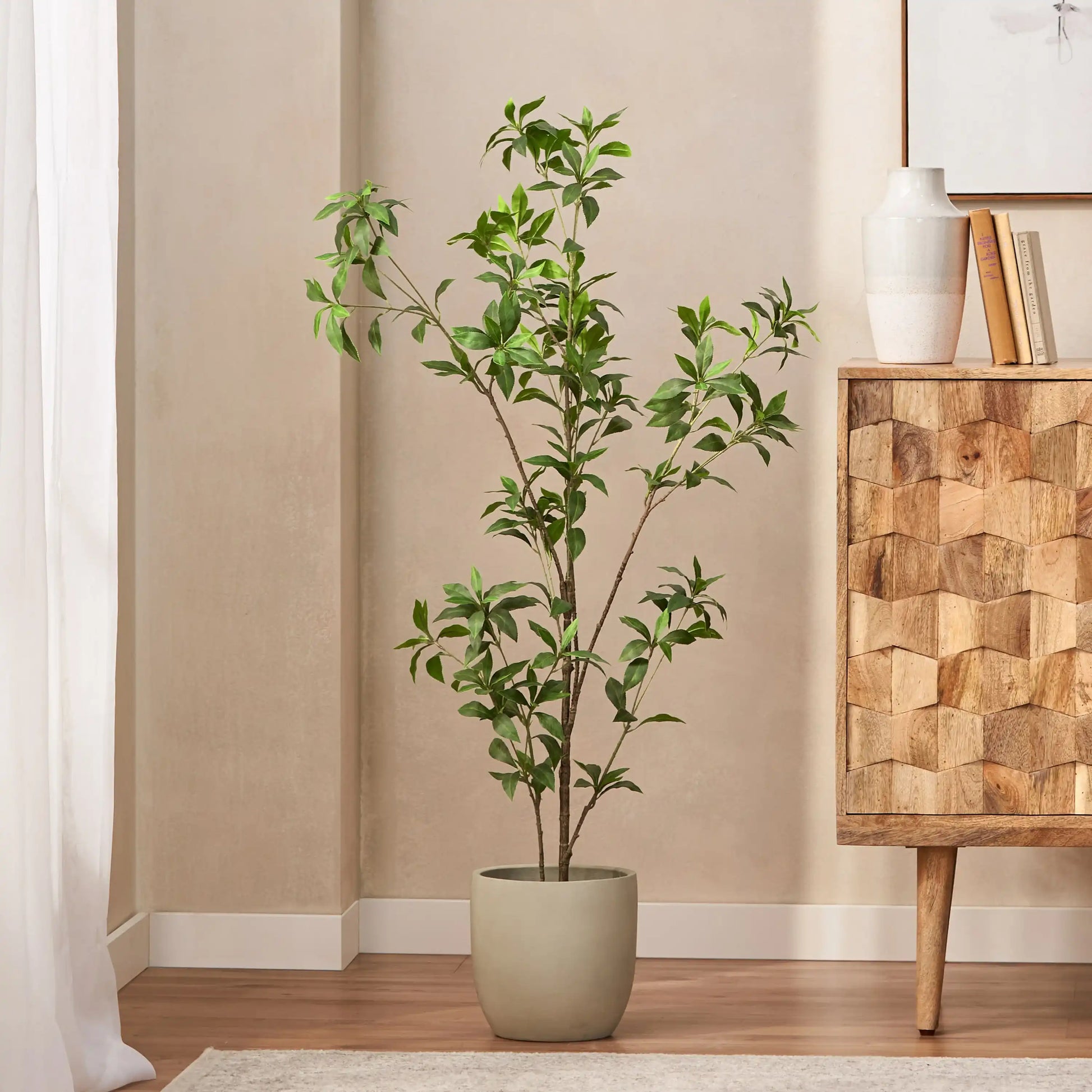 120CMARTIFICIAL PIERIS TREE - Best Buy Furniture