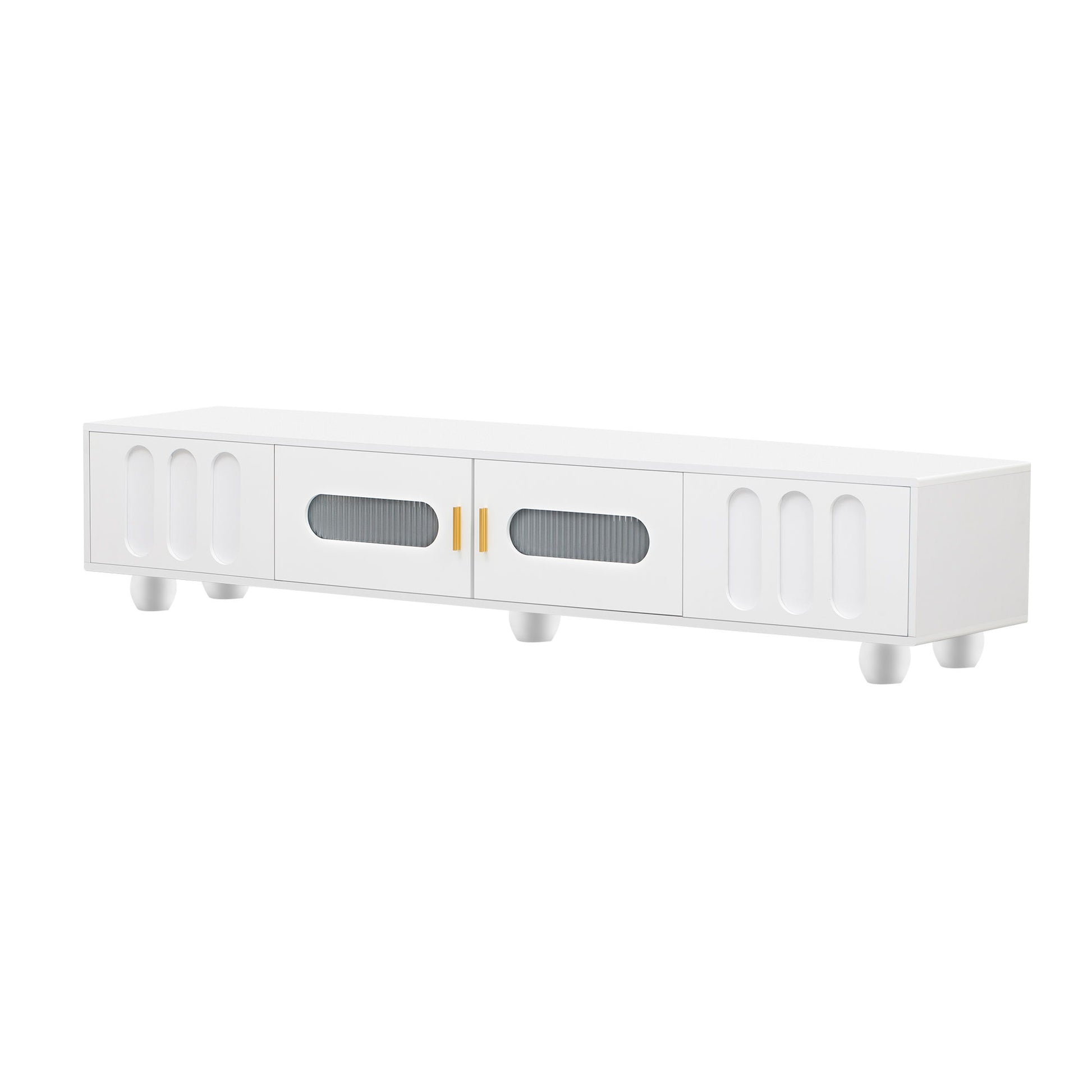 Modern TV Stand For TVs Up To 80", 2 Drawers And Cabinet - Best Buy Furniture
