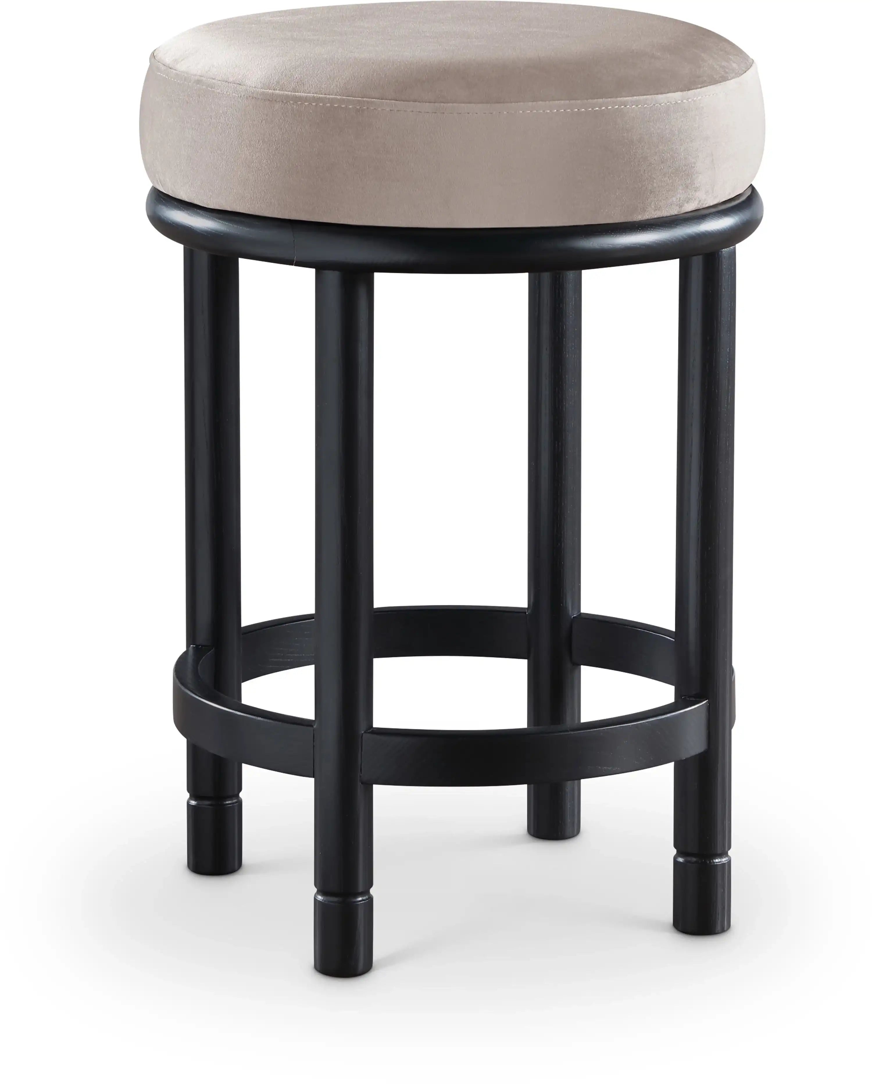 Monette - Counter Stool With Black Base - Best Buy Furniture