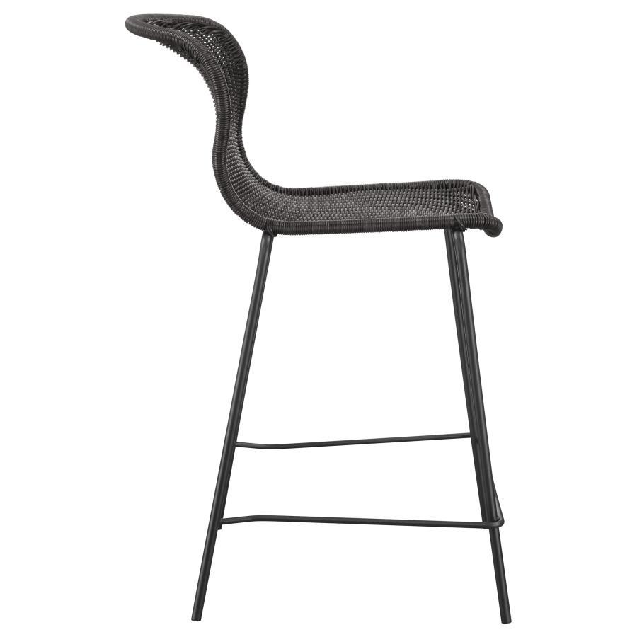 Mckinley - Faux Rattan Metal Chair (Set of 2) - Best Buy Furniture