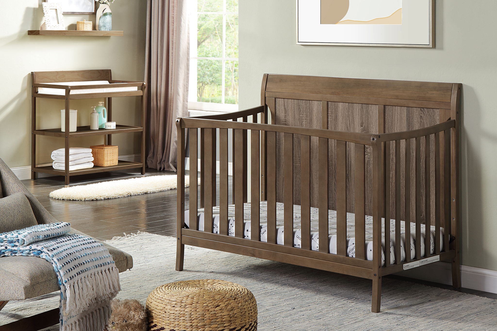 Shailee - 4-in-1 Convertible Crib - Best Buy Furniture