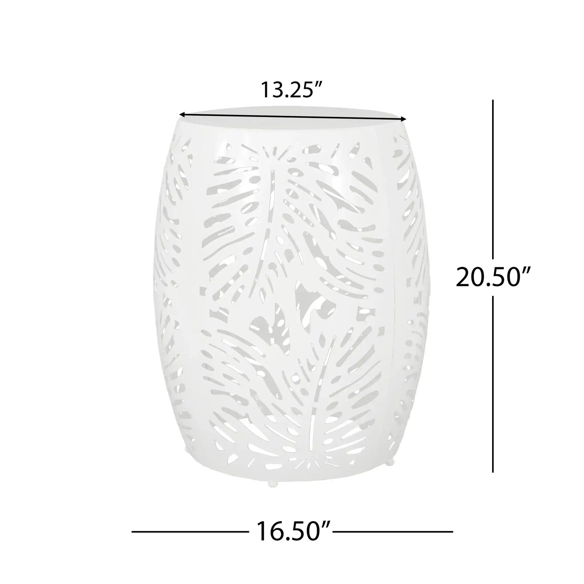 Modern Design Metal End Table, Large - Best Buy Furniture