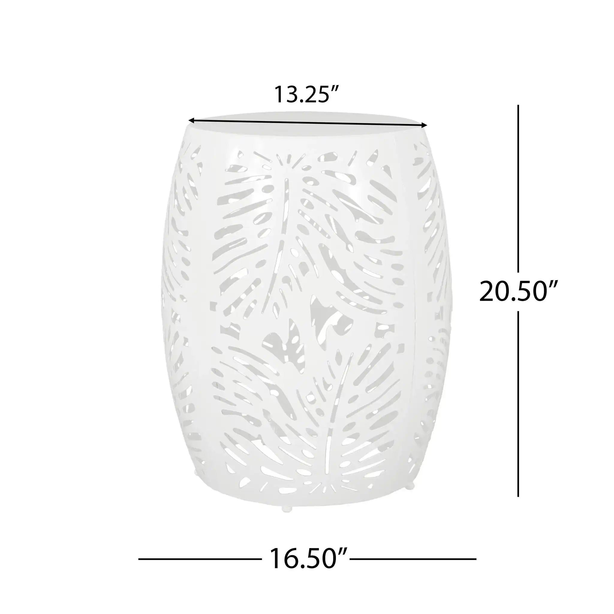 Modern Design Metal End Table, Large - Best Buy Furniture