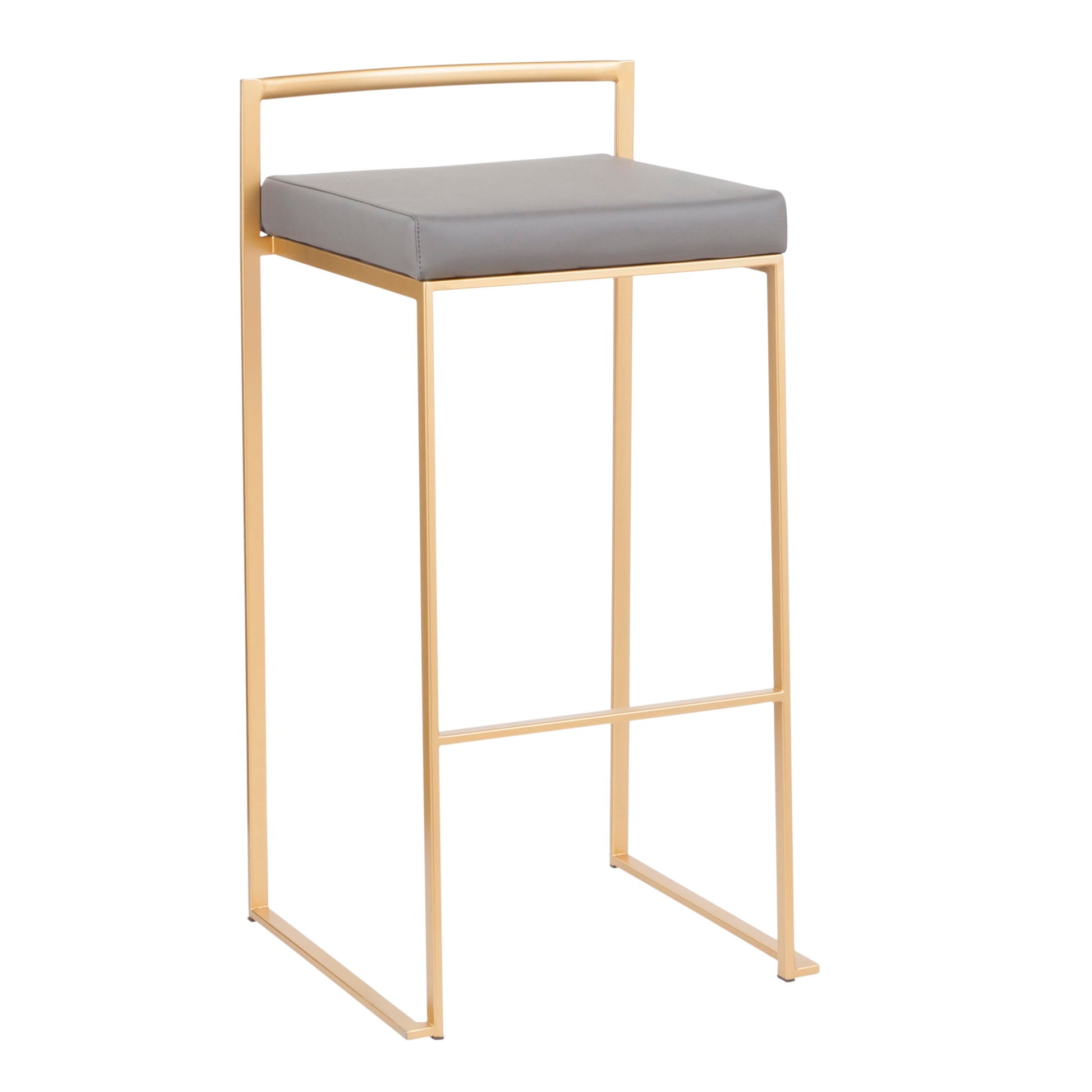 Fuji - Contemporary / Glam & Quality Construction Barstool - Best Buy Furniture