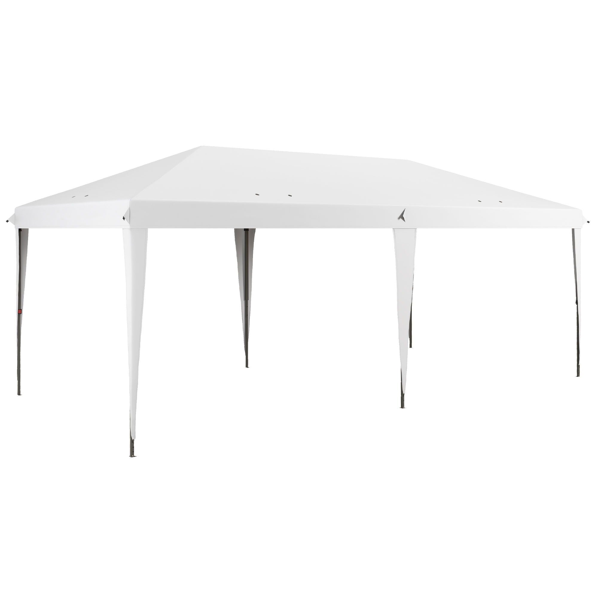 Outsunny - 10' x 19.2' Pop Up Canopy Tent, Heavy Duty Tent For Parties, Outdoor Instant Gazebo Sun Shade Shelter With Carry Bag For Catering, Events, Wedding, Backyard Bbq - Best Buy Furniture