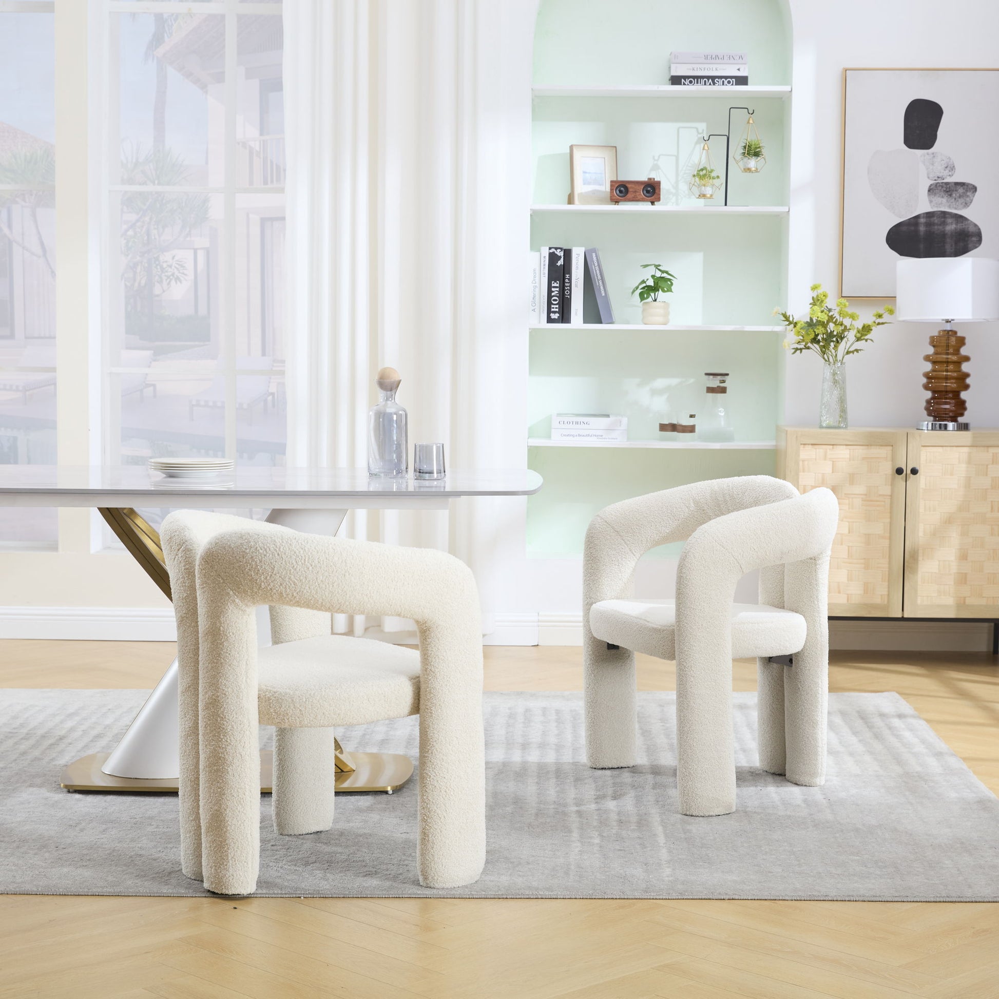 Coolmore Contemporary Designed Accent / Dining Chair With Armrests - Best Buy Furniture