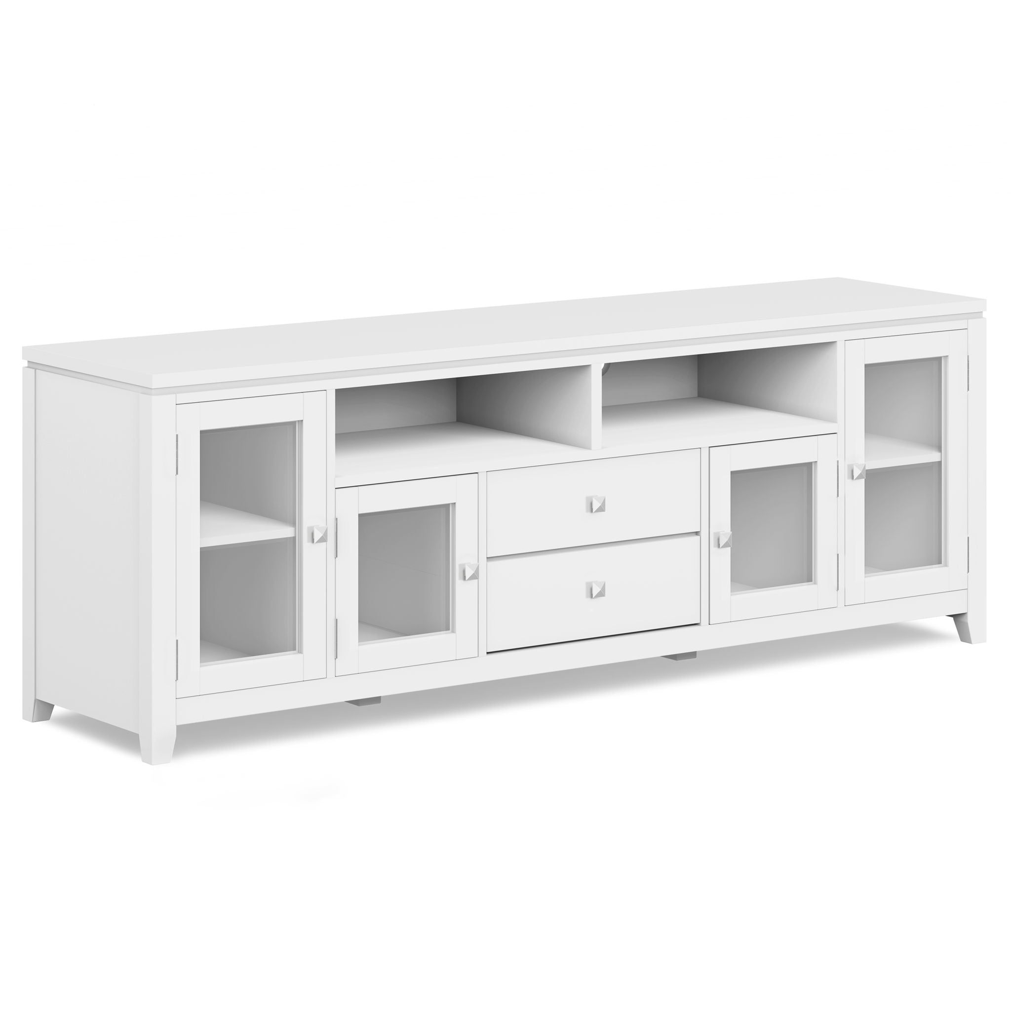 Cosmopolitan - Handcrafted Wide TV Media Stand - Best Buy Furniture