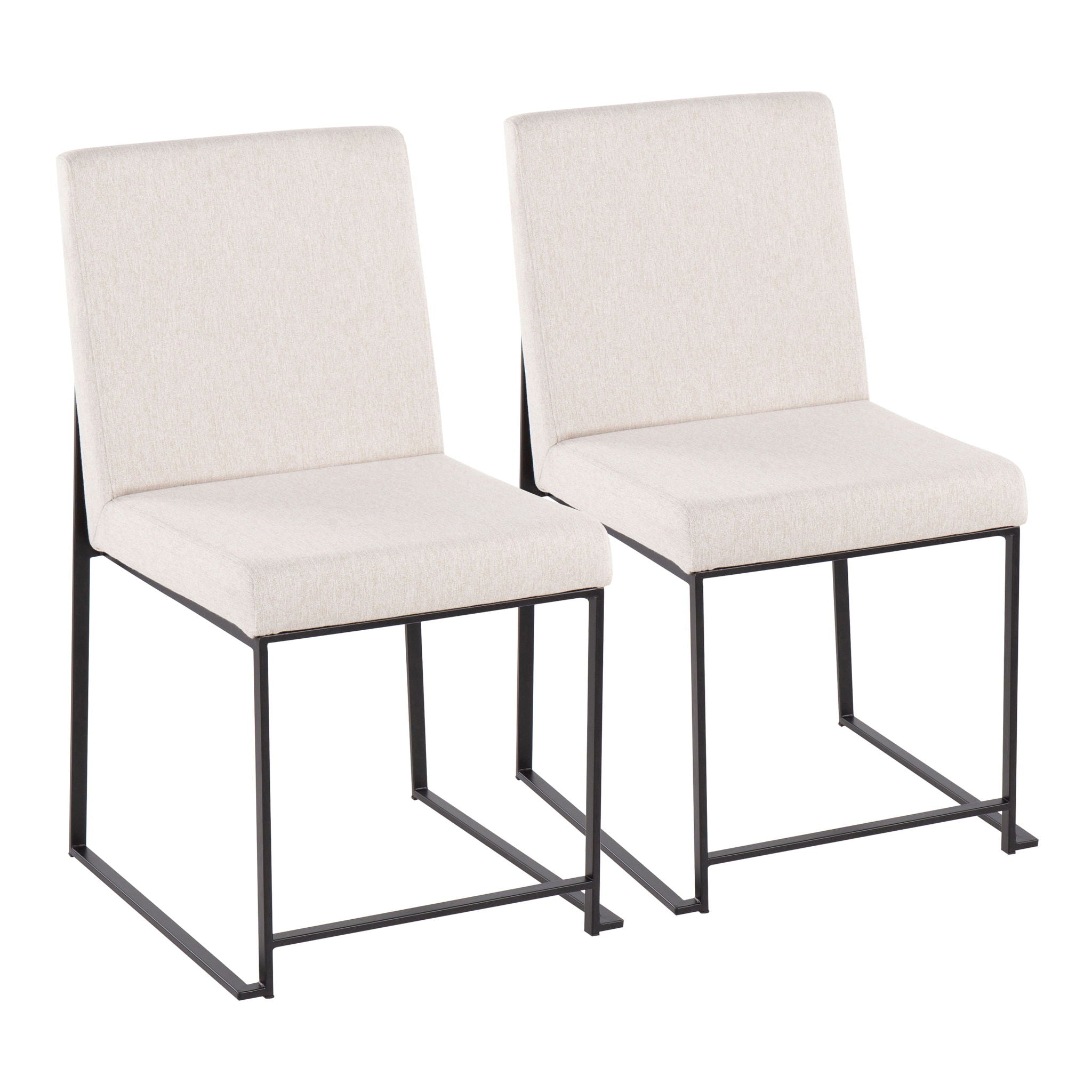 Fuji - Contemporary Modern Elegance With High Back Dining Chair (Set of 2) - Best Buy Furniture