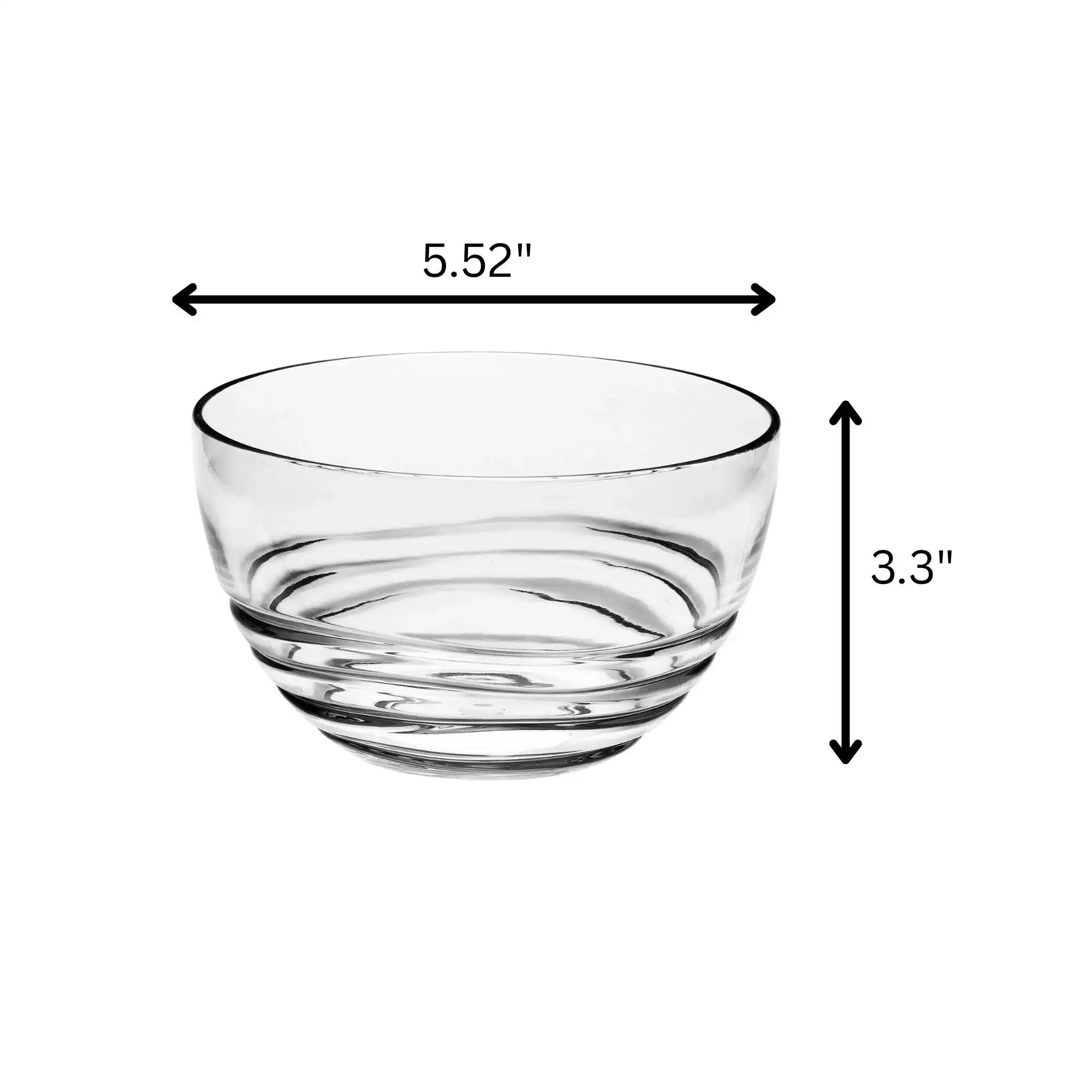 Swirl Acrylic Serving Bowls, Unbreakable - Best Buy Furniture
