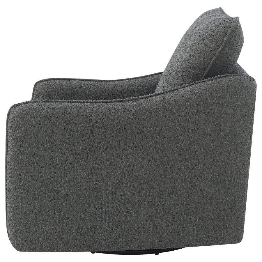 Madia - Upholstered Sloped Arm Swivel Glider Chair - Best Buy Furniture