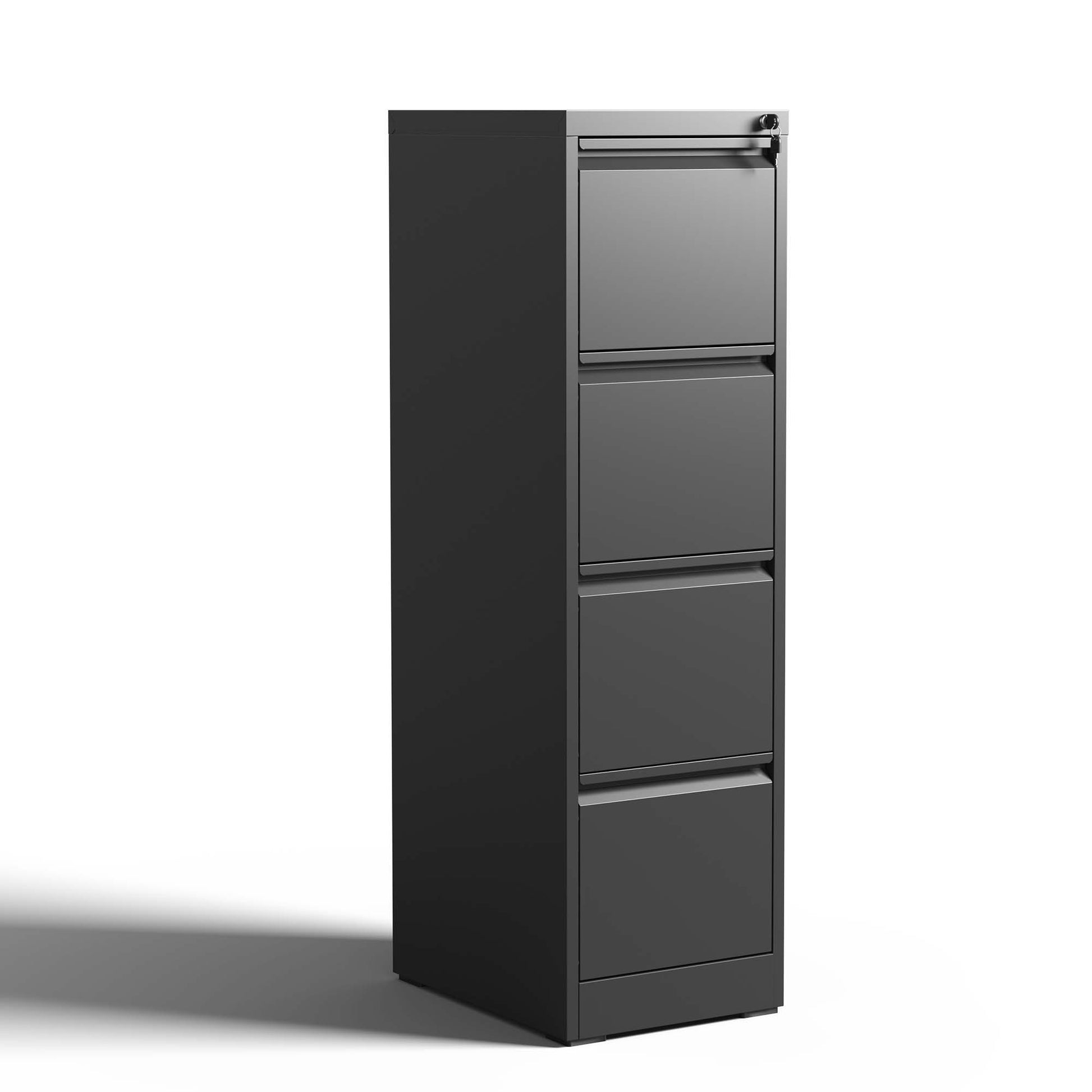 Steel Drawer Vertical File Cabinet With Lock For A4 Legal / Letter Size - Best Buy Furniture