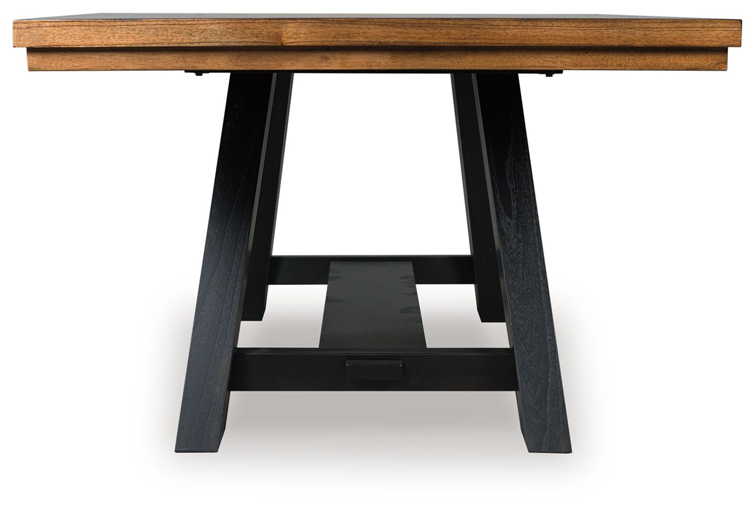 Greddinton - Dining Extension Table - Brown / Black - Best Buy Furniture