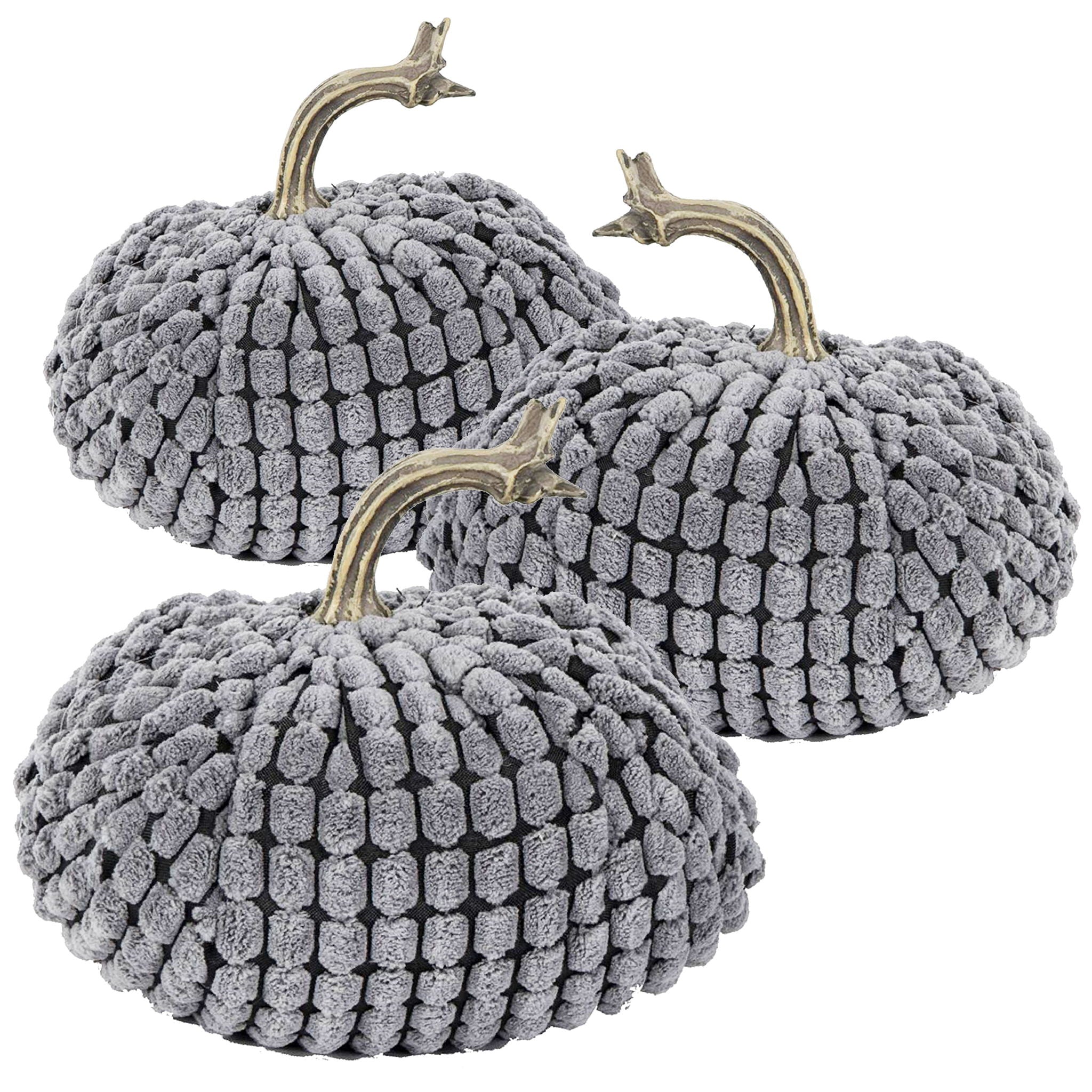 Chenille Weighted Pumpkin Ornament Decor For Holiday Harvest Festival Fall Festival & Thanksgiving - Best Buy Furniture