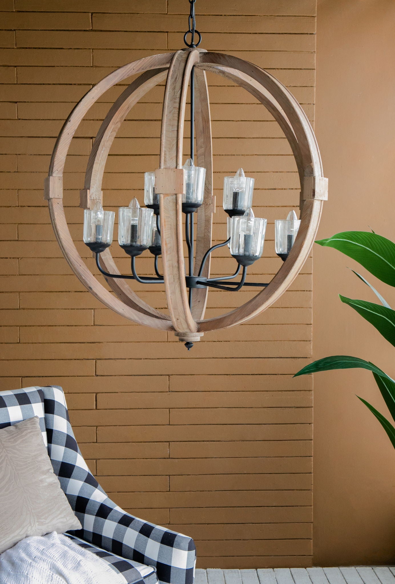 Chandelier, Hanging Light Fixture With Adjustable Chain For Kitchen, Bulb Not Included - Best Buy Furniture