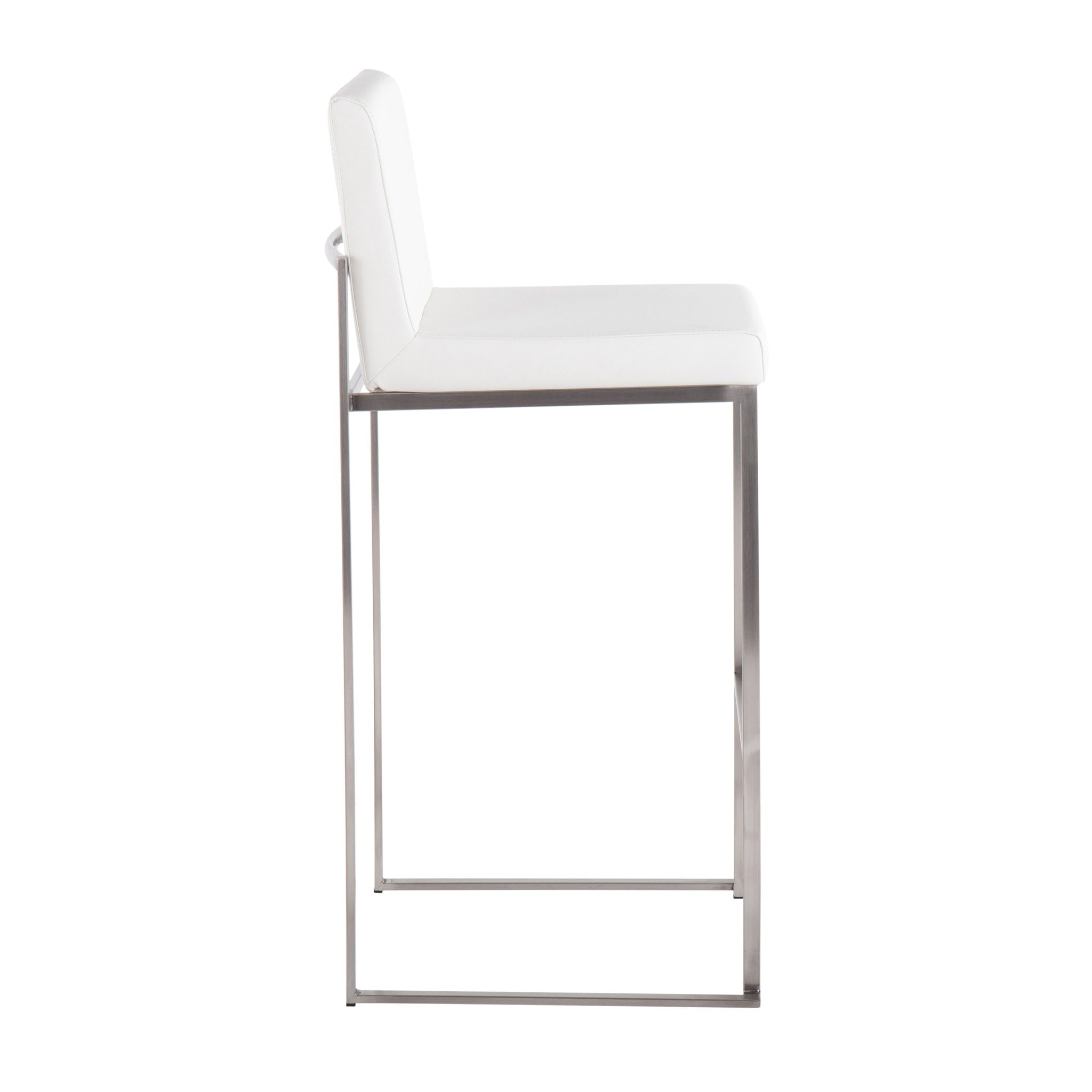 Fuji - Contemporary And Modern Elegance High Back Barstool - Best Buy Furniture