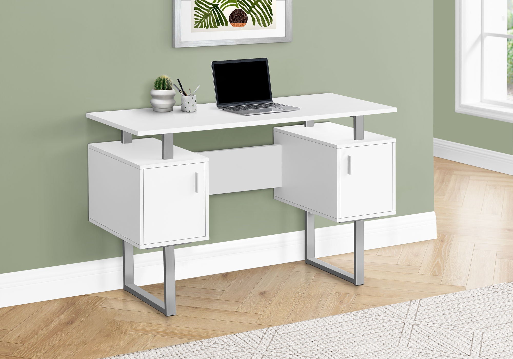 Computer Desk, Home Office, Laptop, Storage, Work, Contemporary, Modern - Best Buy Furniture