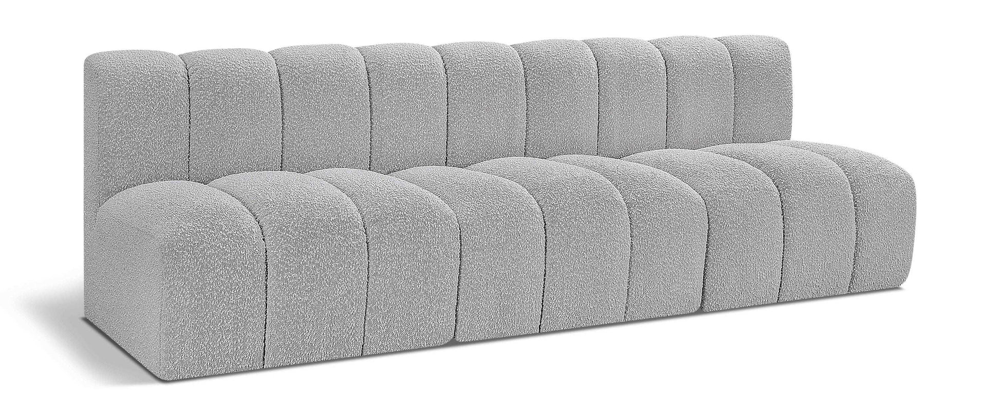 Arc - Boucle Fabric 3 Seats Modular Sofa - Best Buy Furniture