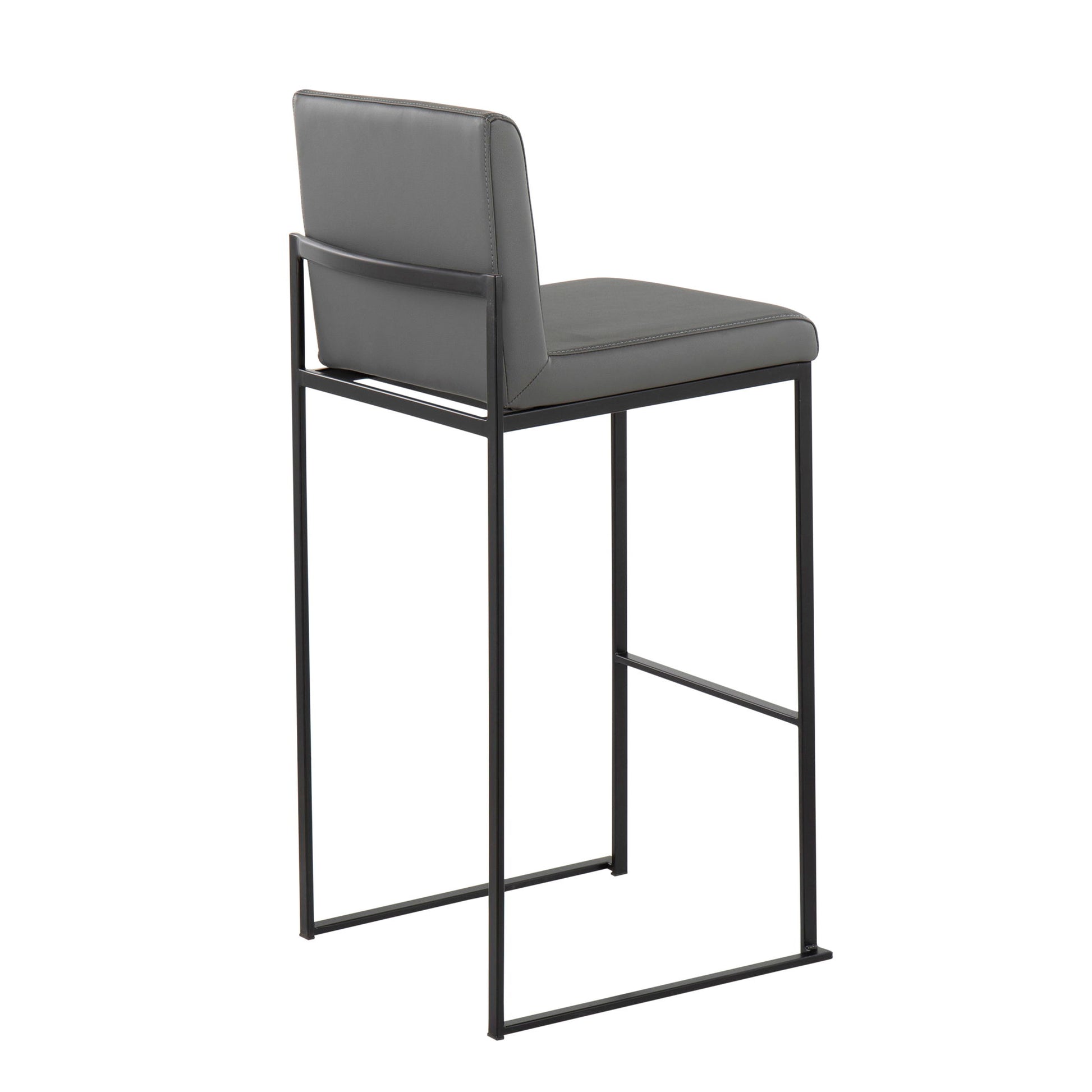 Fuji - Contemporary High Back Barstool Elegant Design - Best Buy Furniture