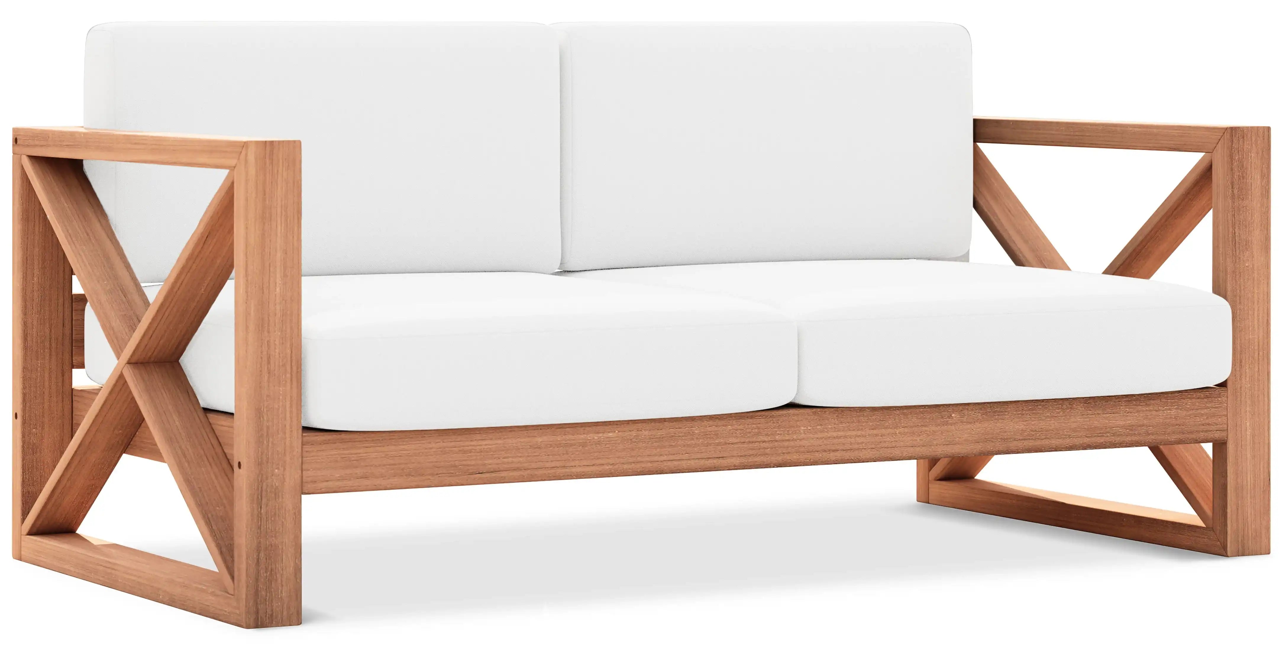 Anguilla - Water Resistant Outdoor Loveseat - Best Buy Furniture