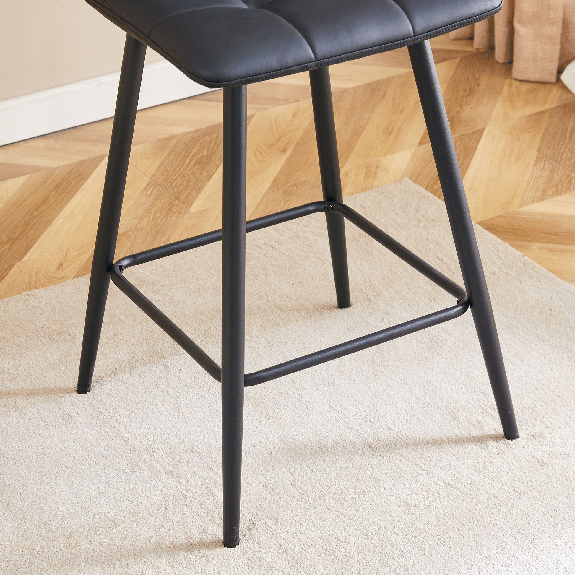 Bar Chair Set Comfortable With Metal Legs And Ergonomic Design - Best Buy Furniture