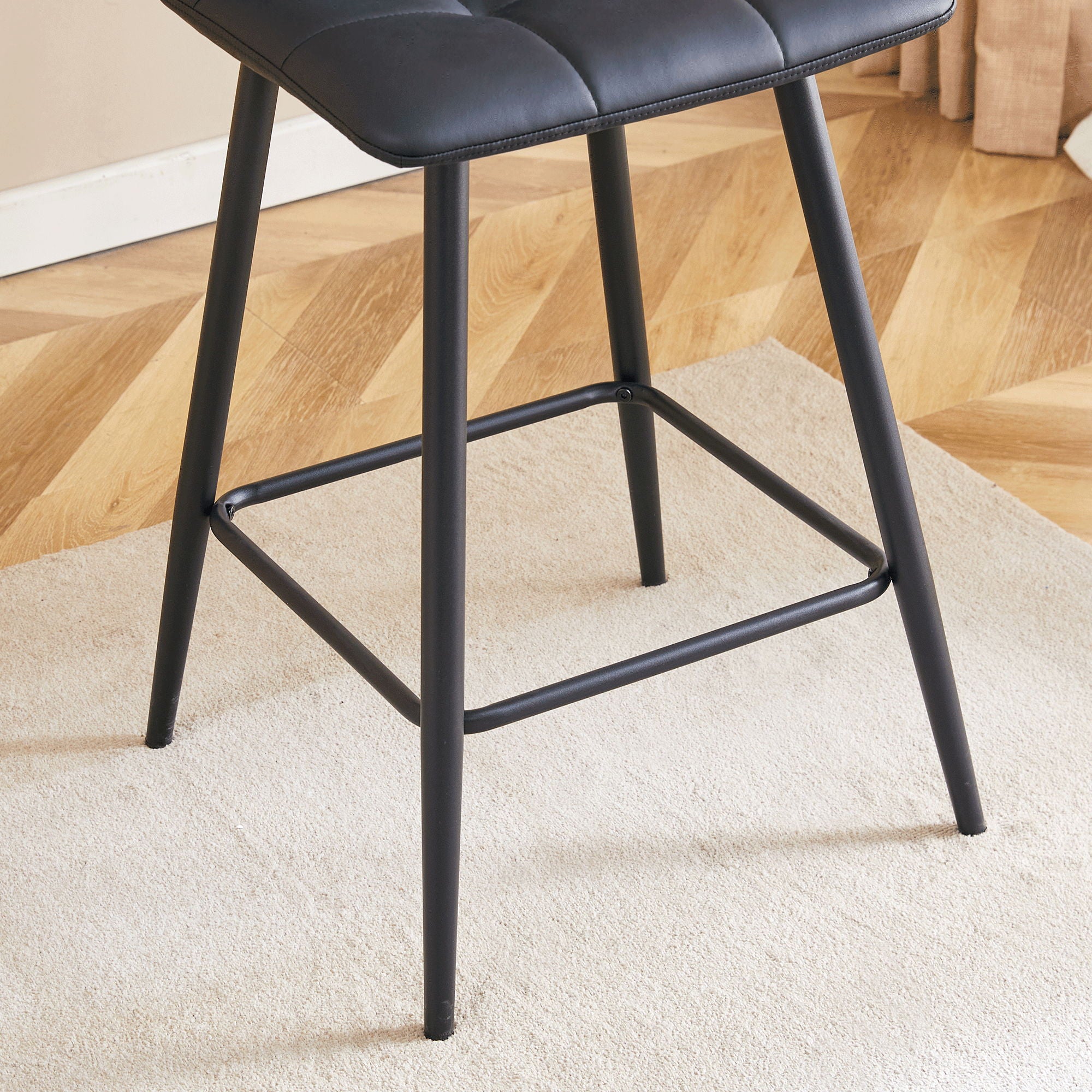 Bar Chair Set Comfortable With Metal Legs And Ergonomic Design - Best Buy Furniture