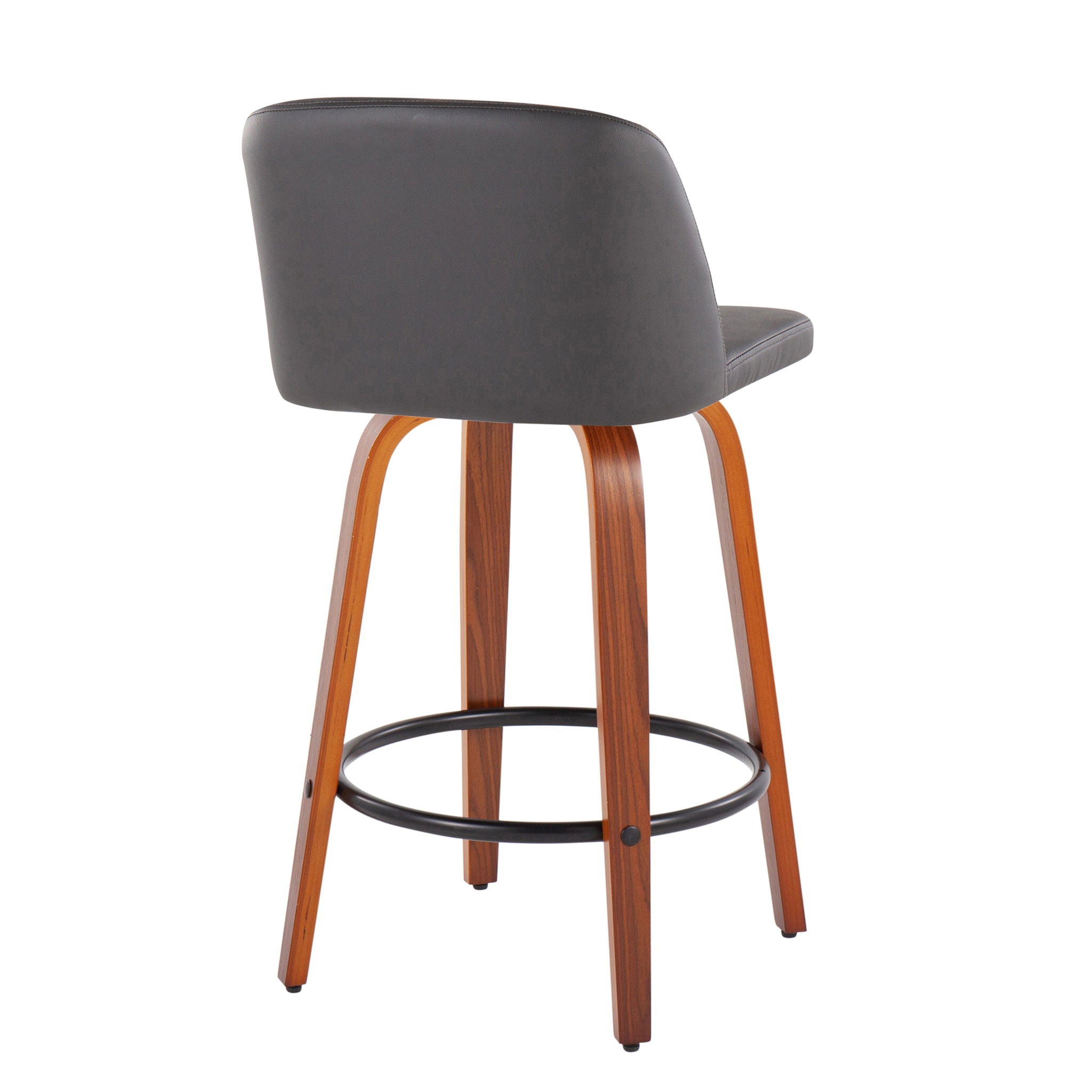 Toriano - Mid Century Modern, Counter Stool (Set of 2) - Best Buy Furniture