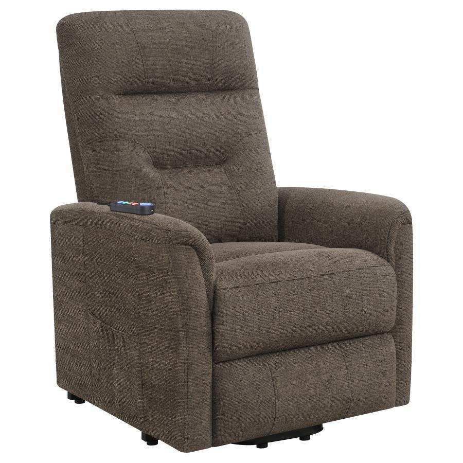 Henrietta - Upholstered Power Lift Massage Chair - Best Buy Furniture