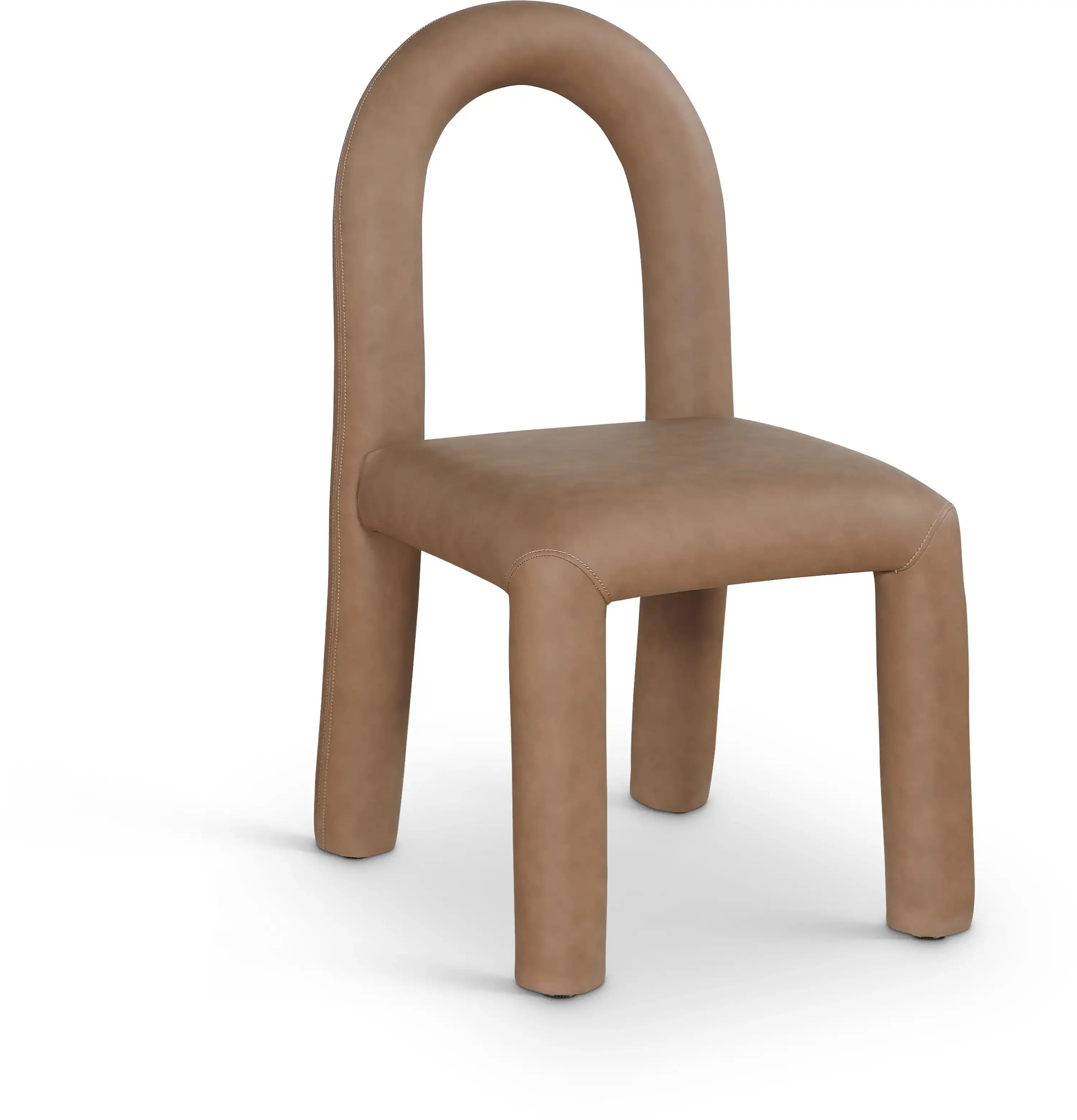 Amari - Faux Leather Dining Chair (Set of 2) - Best Buy Furniture