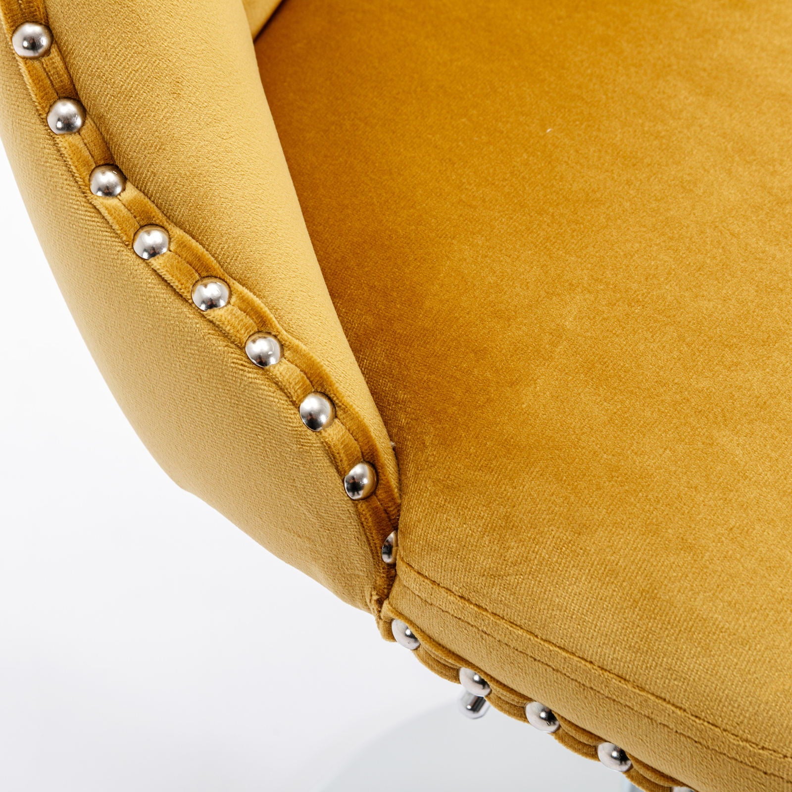 Swivel Velvet Barstools Adjusatble Seat Height From 25-33", Modern Upholstered Chrome Base Bar Stools With Backs Comfortable Tufted For Home Pub And Kitchen Island (Set of 2) - Best Buy Furniture